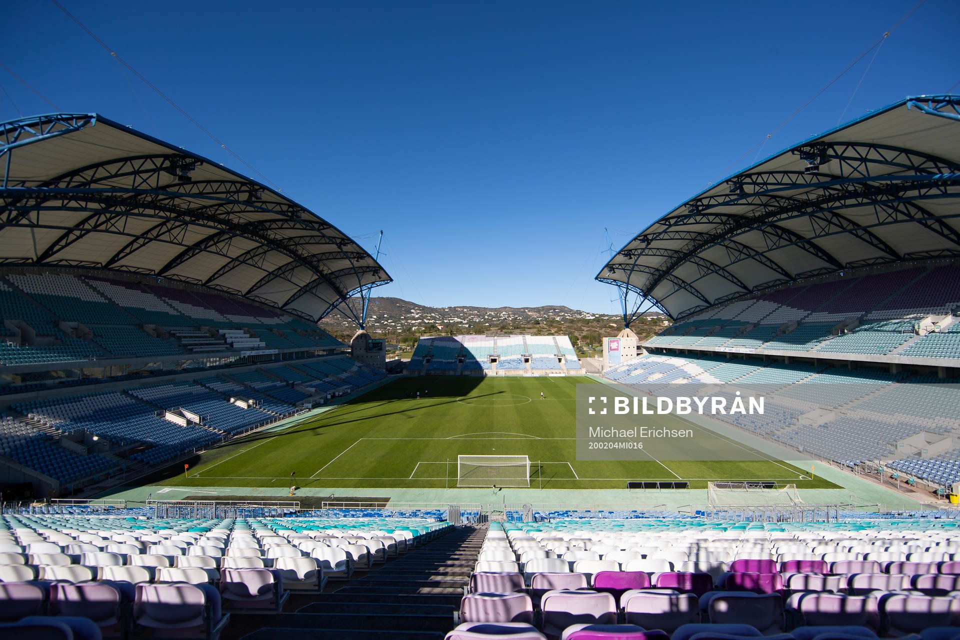 General view of Estadio Algarve
