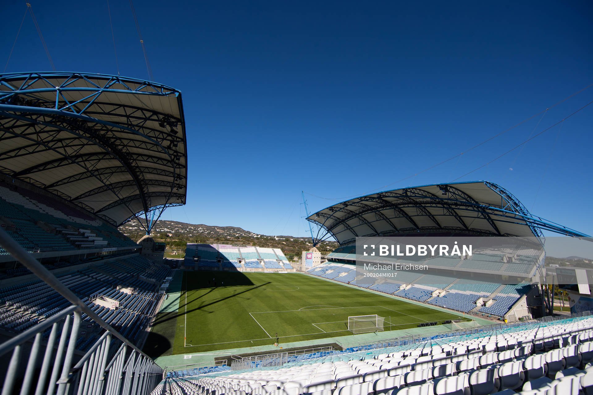 General view of Estadio Algarve