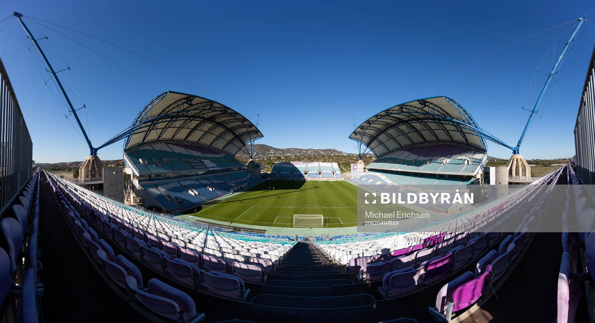 General view of Estadio Algarve