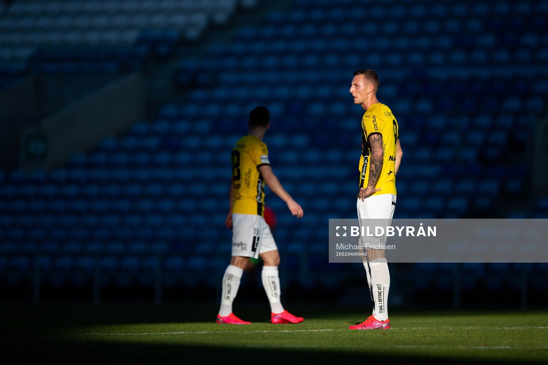 Gustaf Nilsson of Häcken look dejected