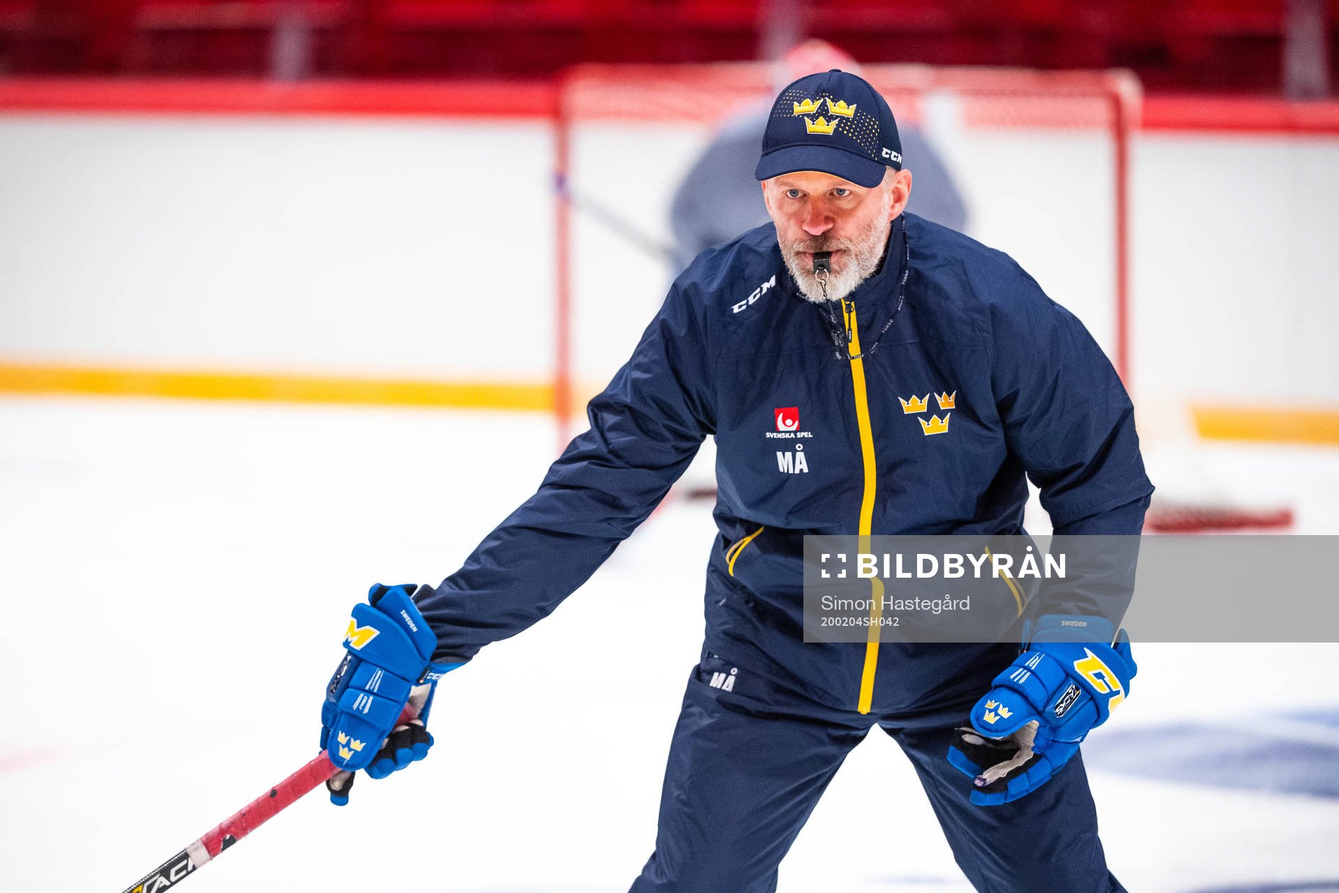 Assistant coach Markus Åkerblom