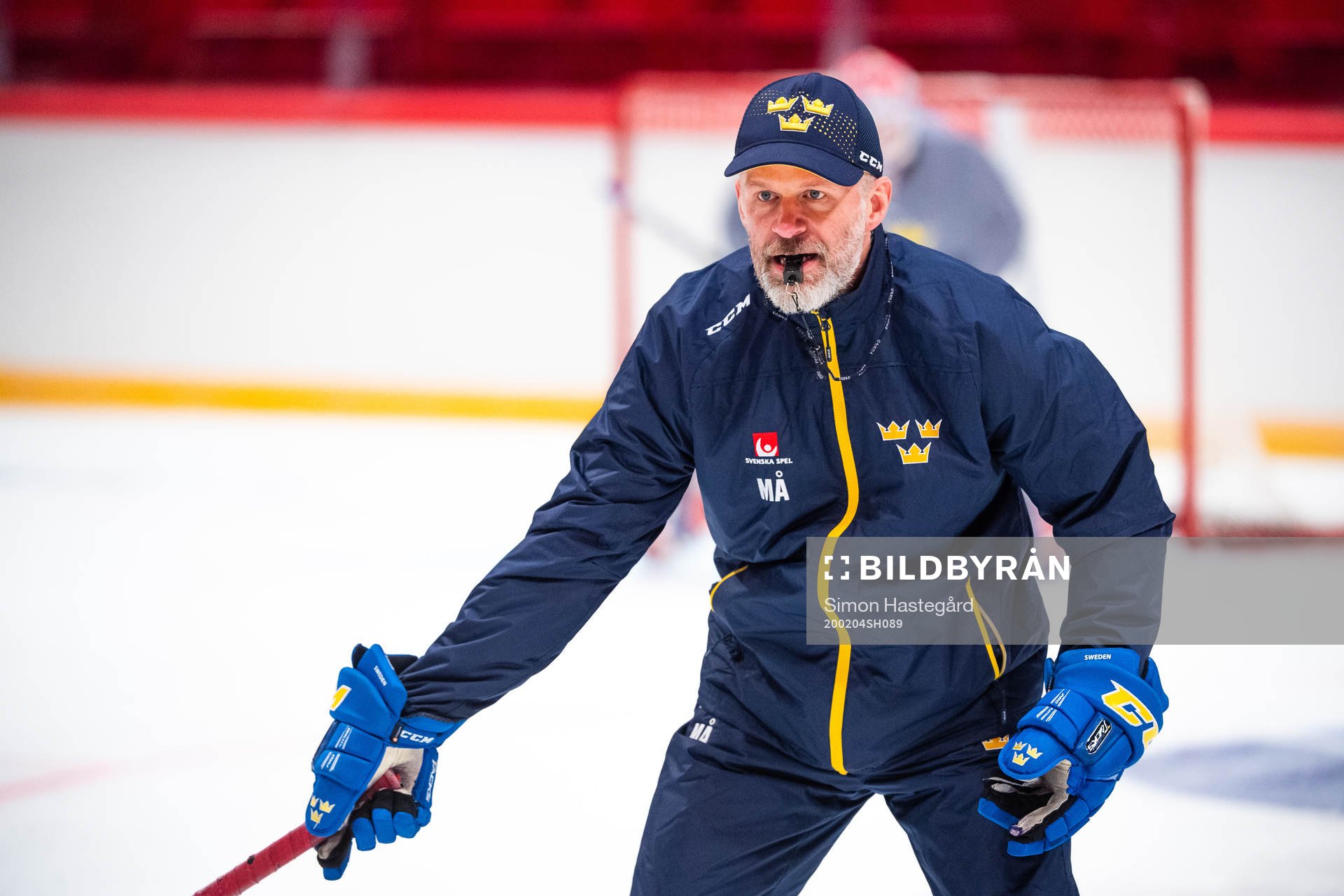 Assistant coach Markus Åkerblom