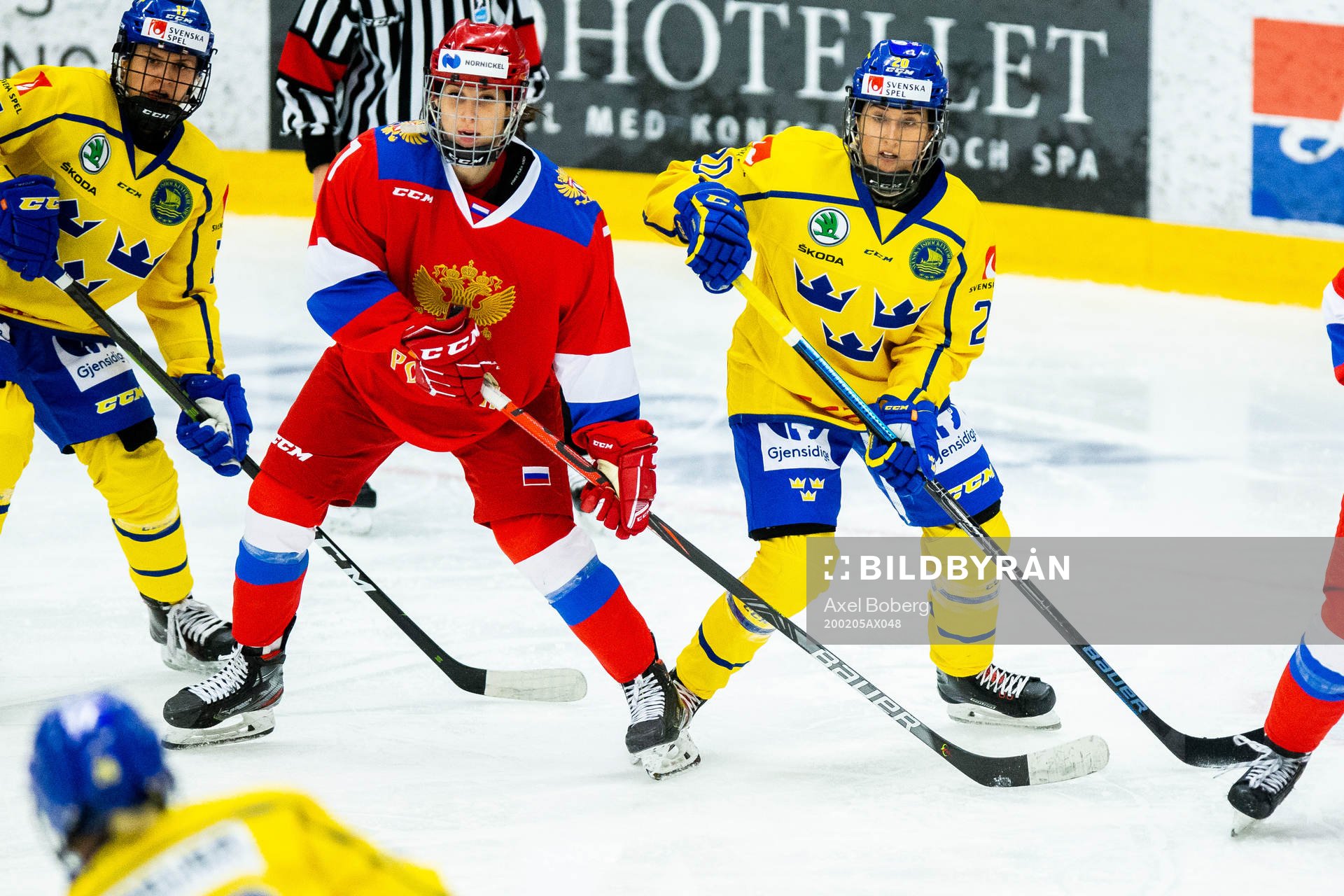 Sveriges Fanny Rask och Rysslands Diana Kanayeva