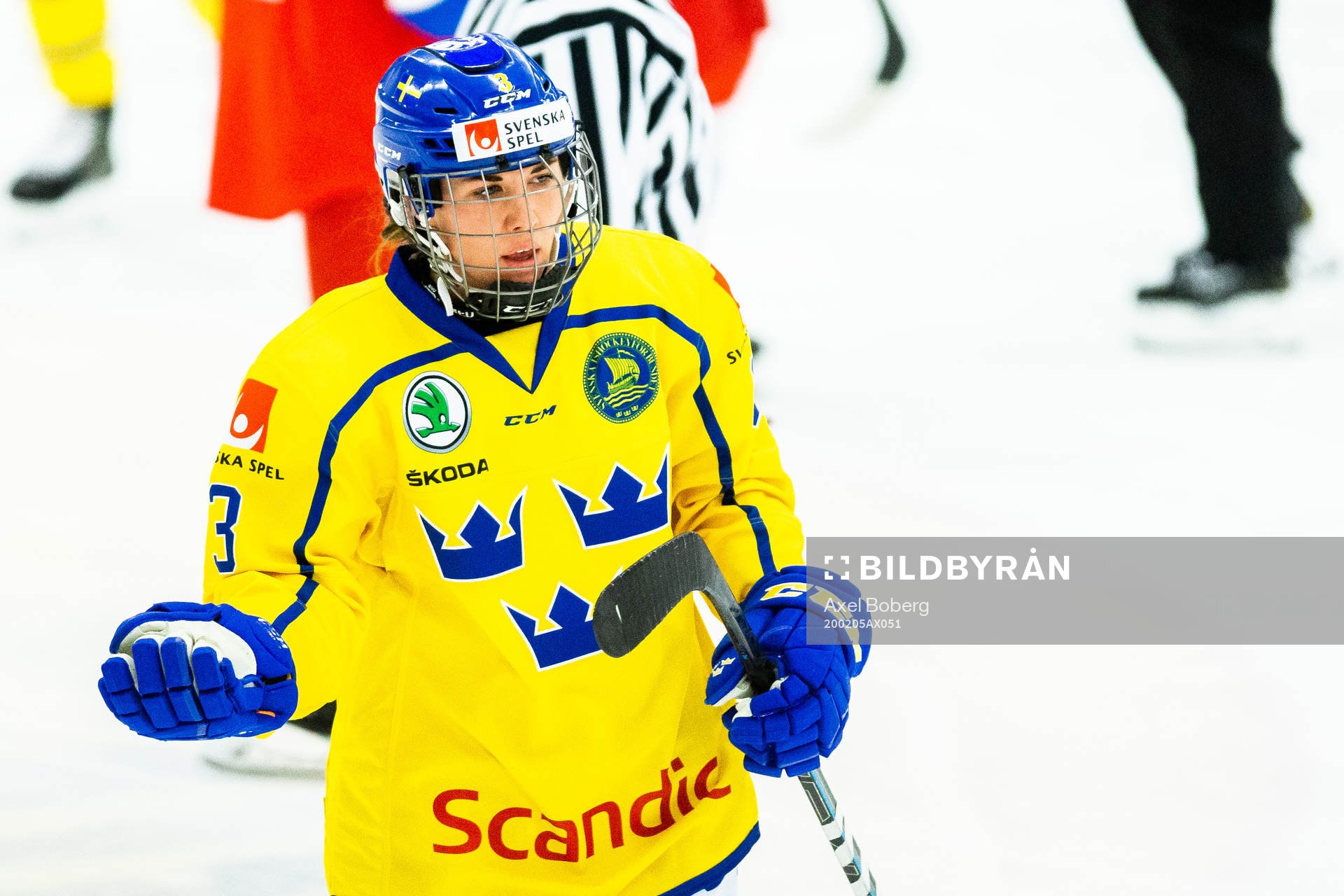 Sveriges Anna Kjellbin deppar