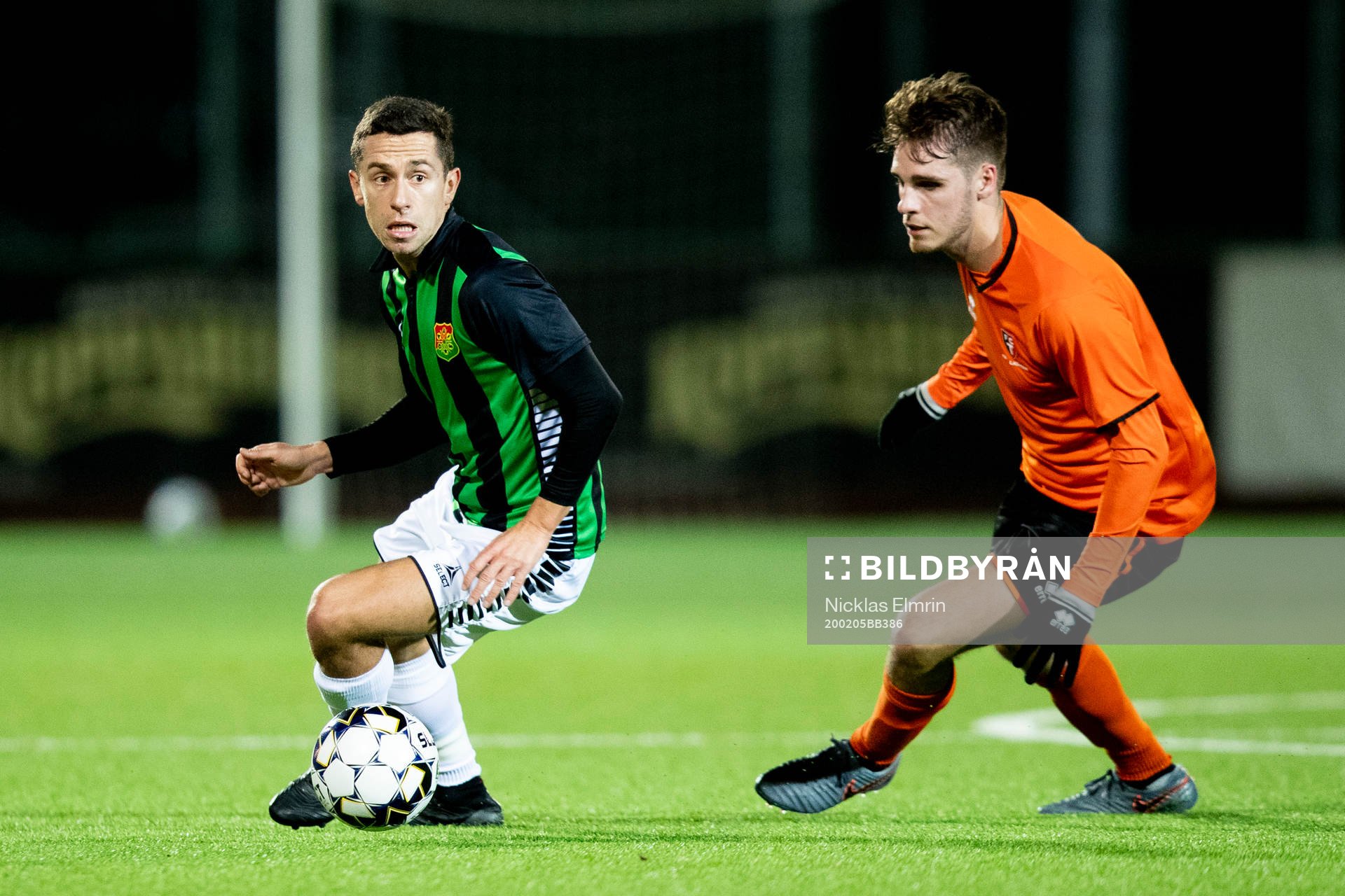 GAIS Predrag Randelovic mot Trollhättans Richard Cindric