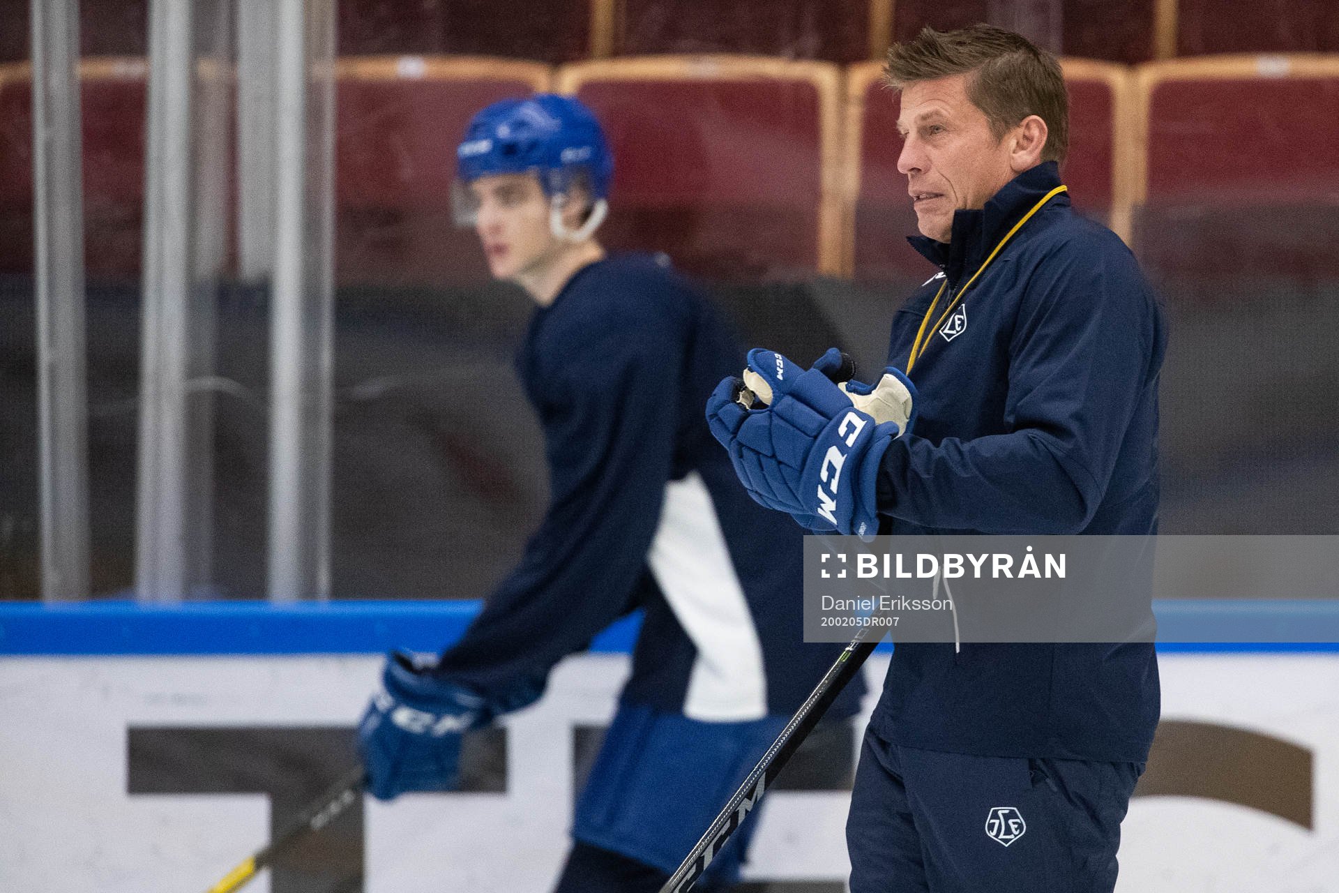 Leksands tränare Ulf Samuelsson