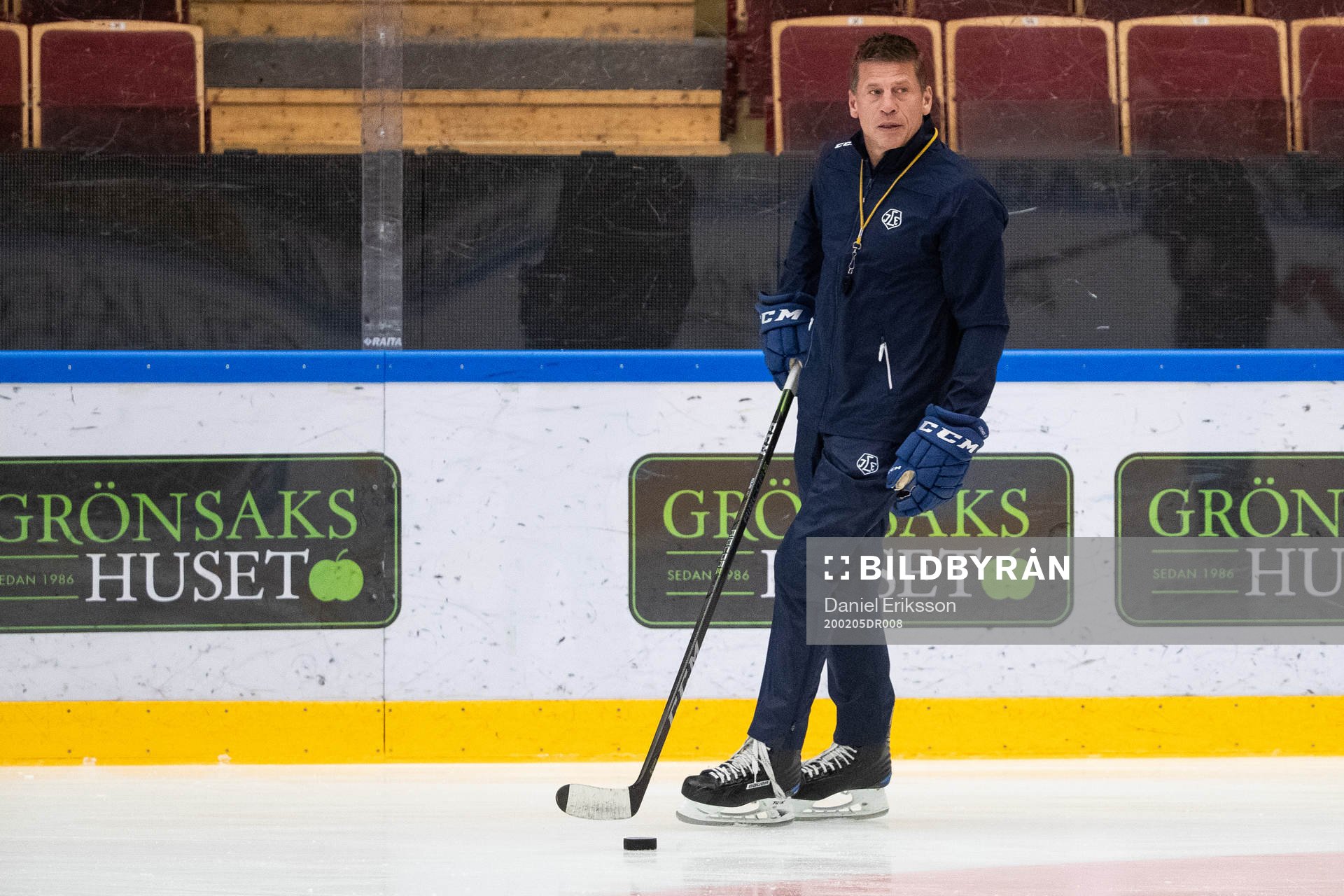 Leksands tränare Ulf Samuelsson