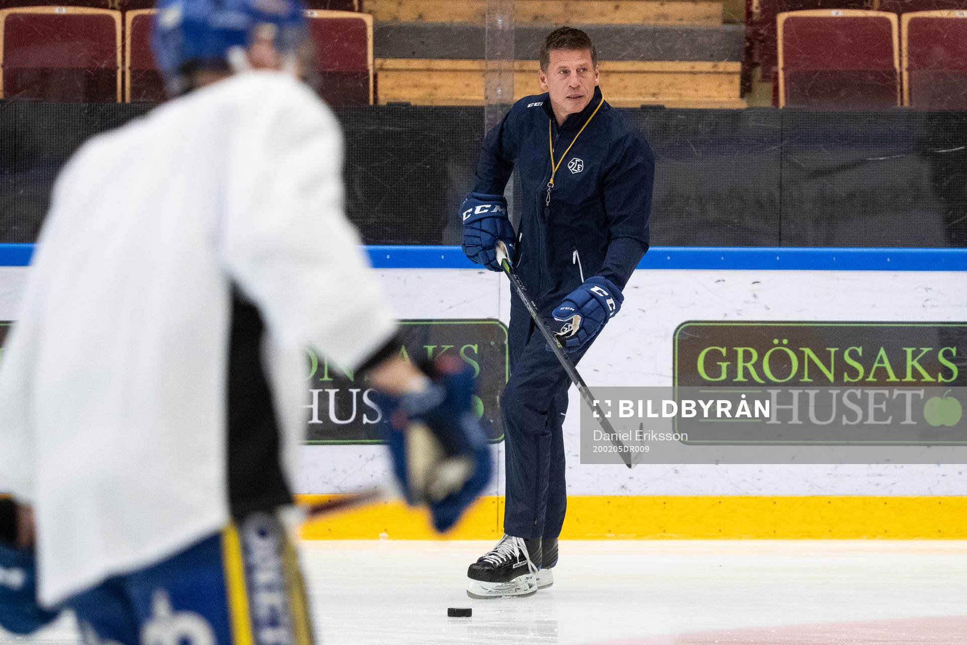 Leksands tränare Ulf Samuelsson