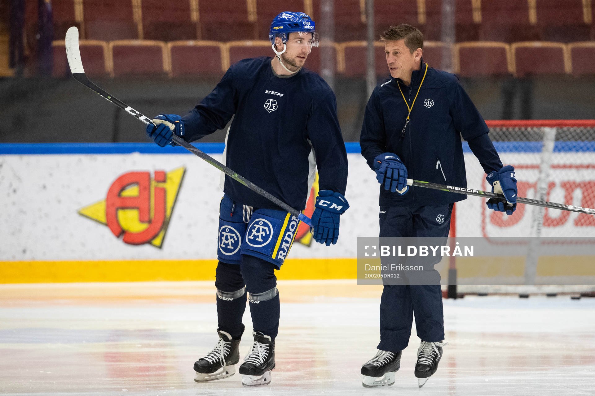 Leksands tränare Ulf Samuelsson