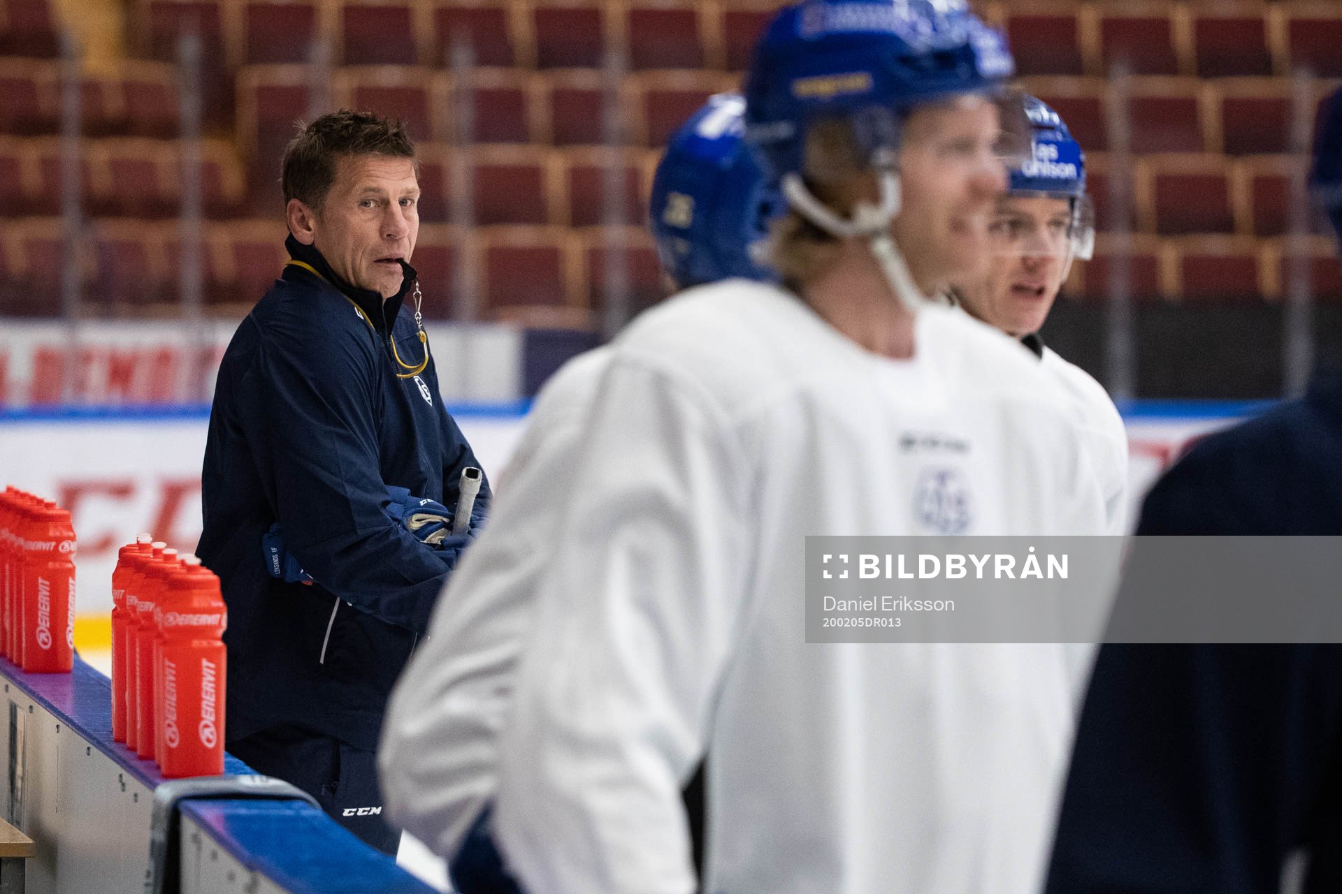 Leksands tränare Ulf Samuelsson