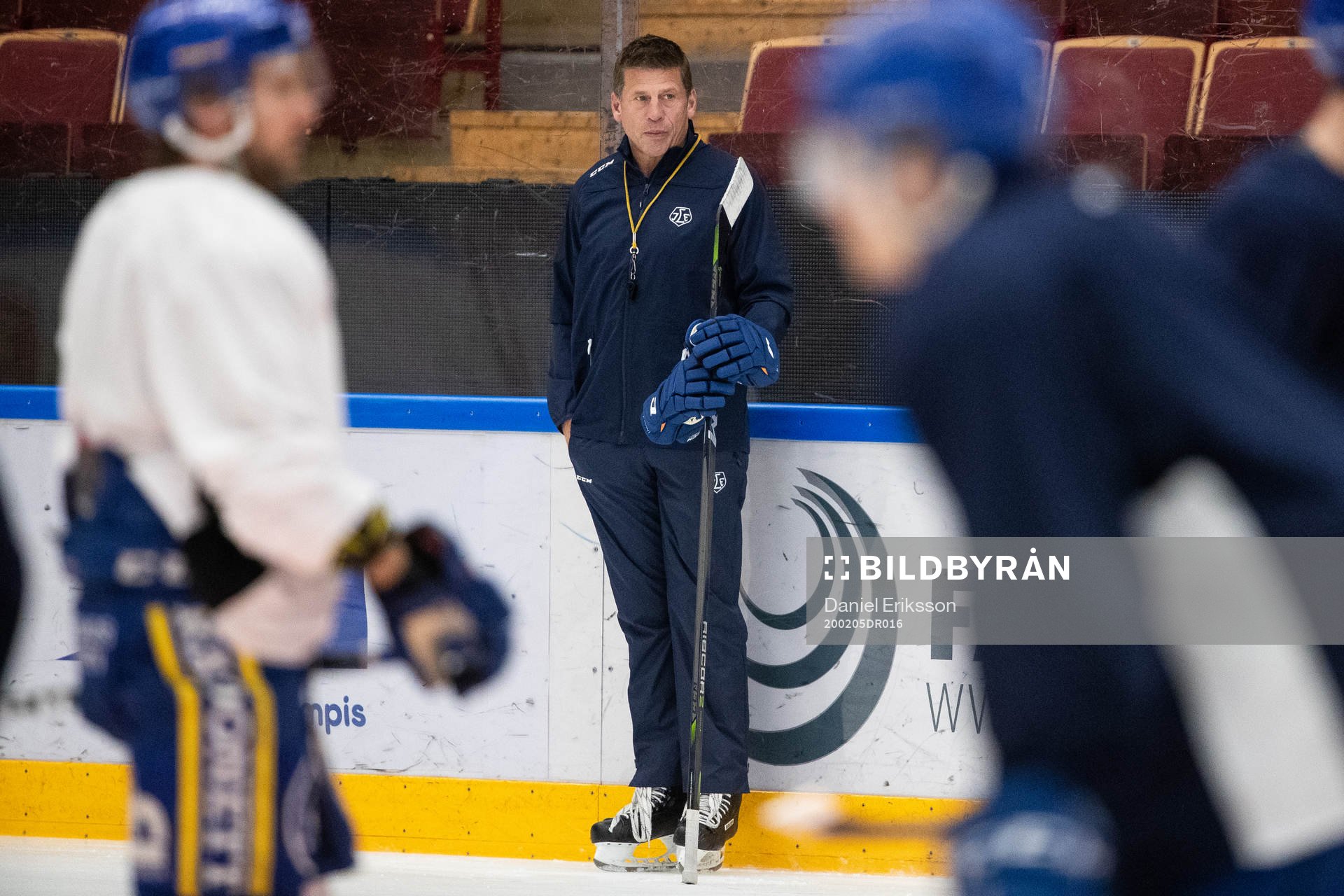 Leksands tränare Ulf Samuelsson