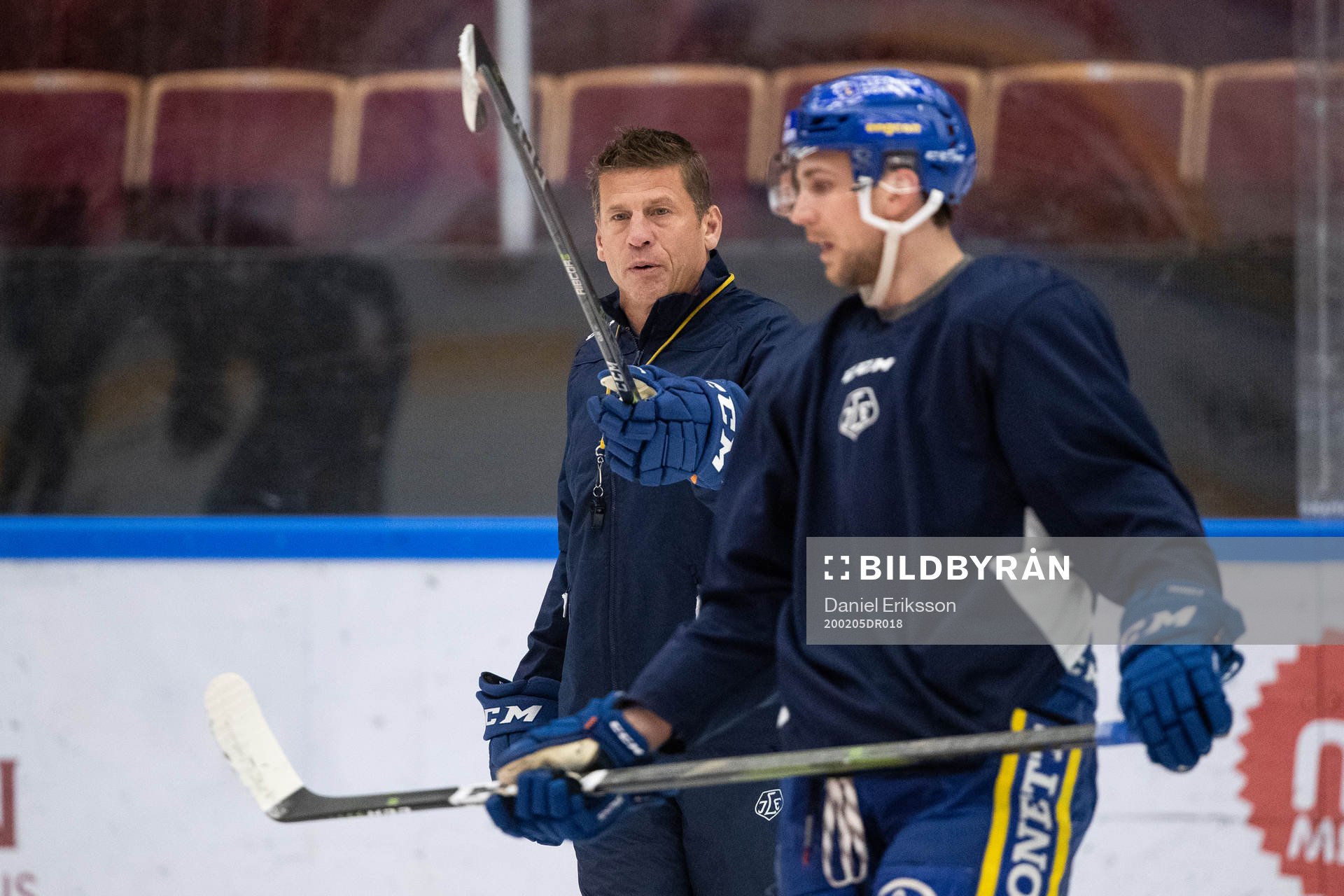 Leksands tränare Ulf Samuelsson
