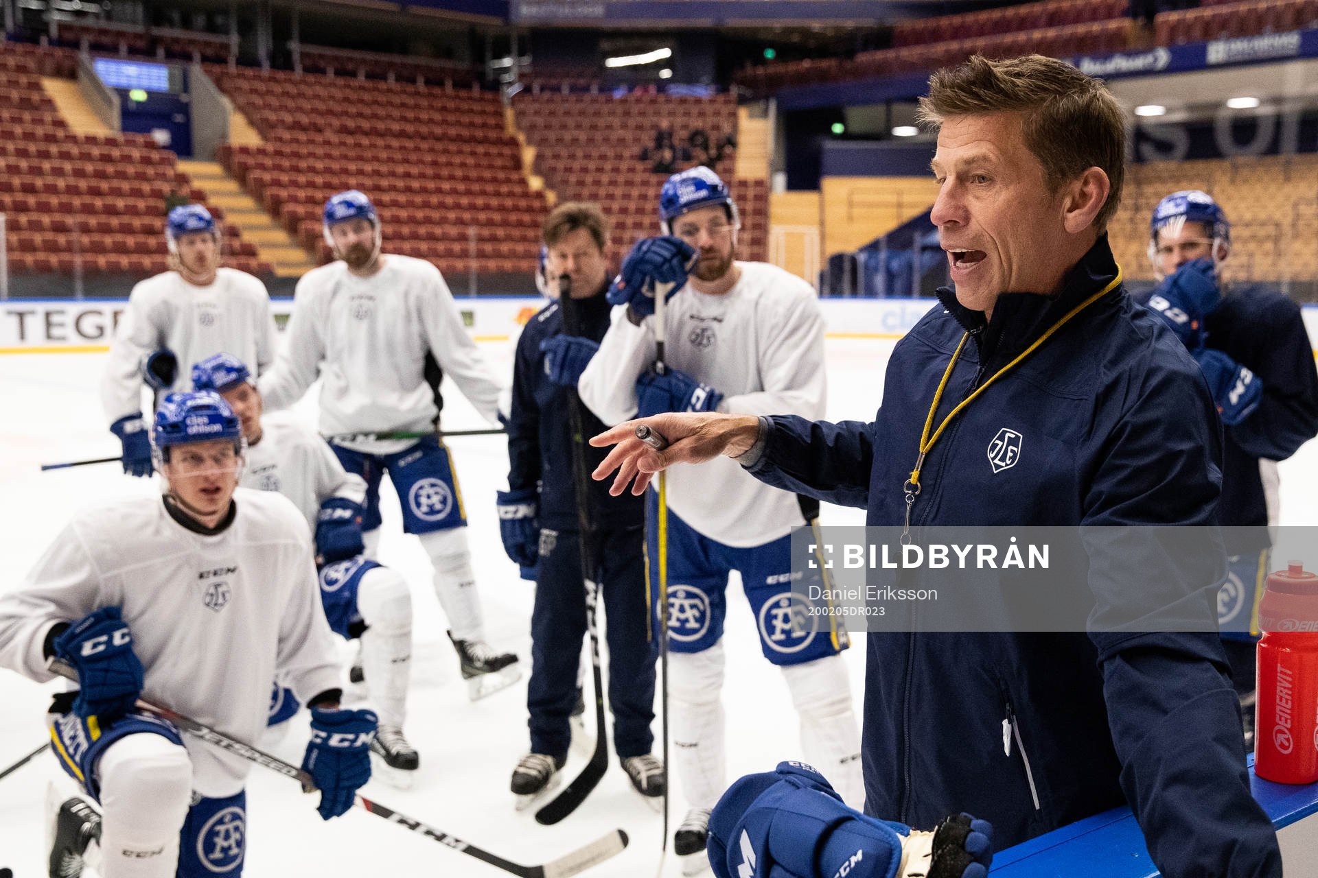 Leksands tränare Ulf Samuelsson