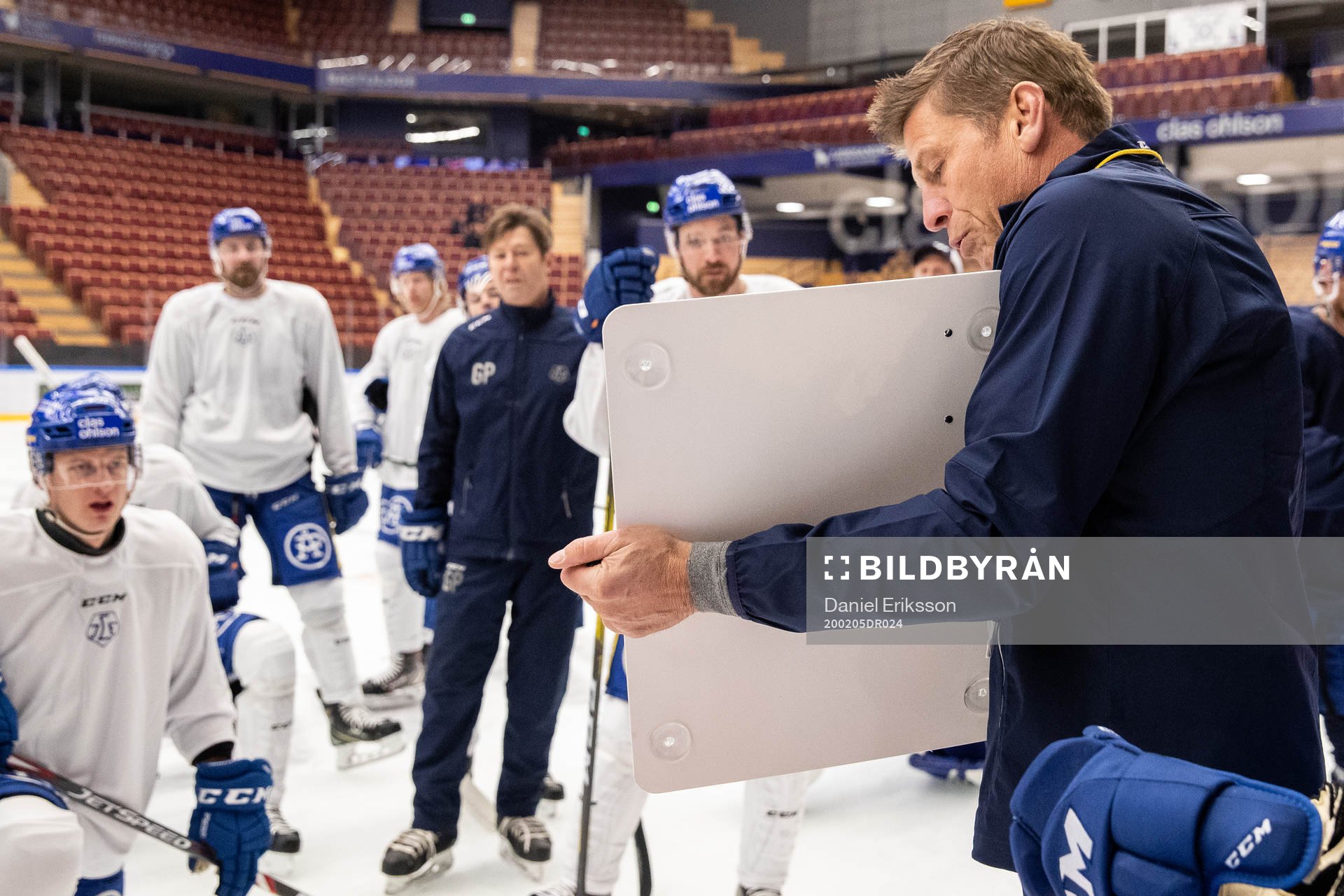 Leksands tränare Ulf Samuelsson