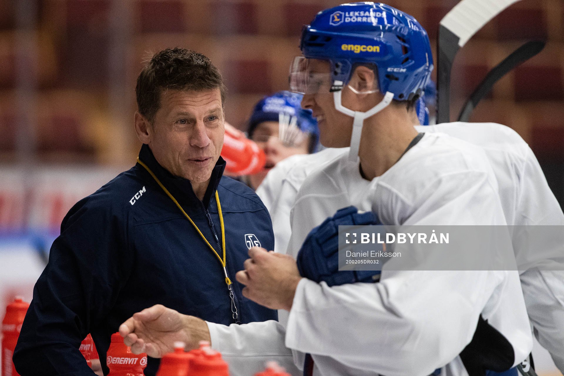 Leksands tränare Ulf Samuelsson