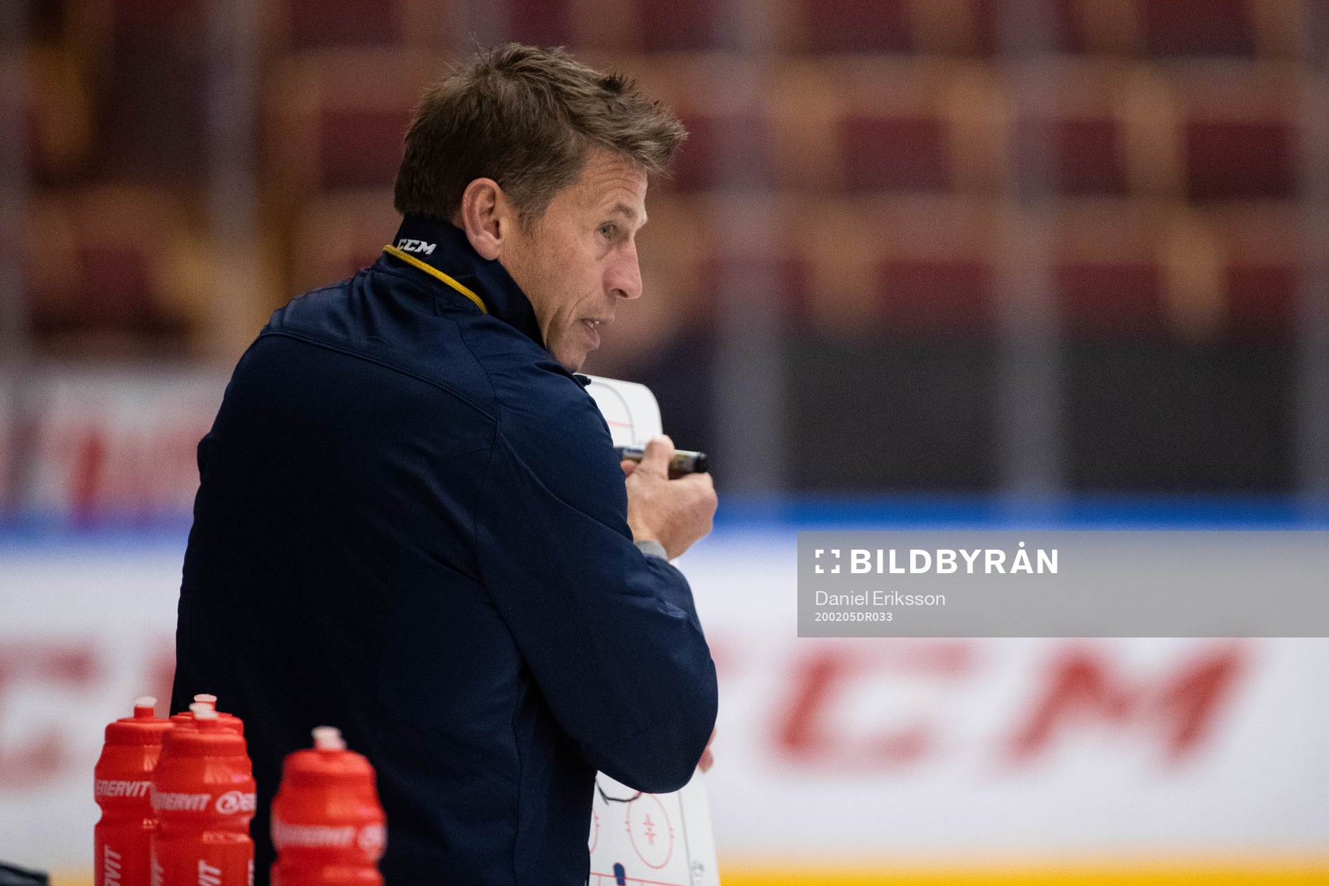 Leksands tränare Ulf Samuelsson