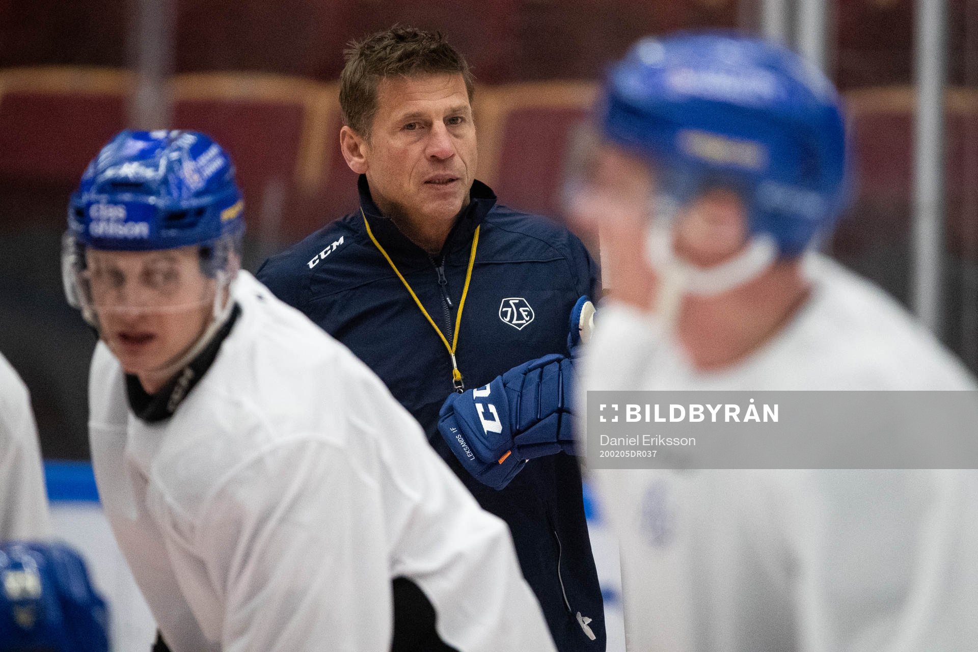 Leksands tränare Ulf Samuelsson