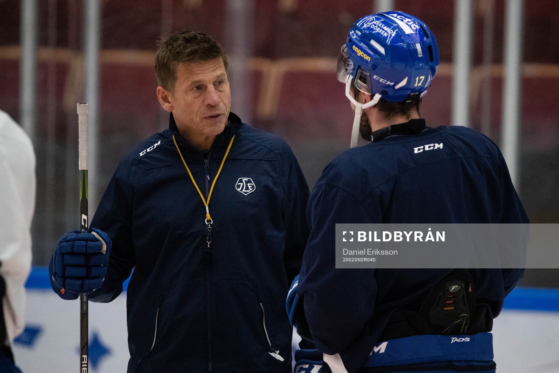 Leksands tränare Ulf Samuelsson