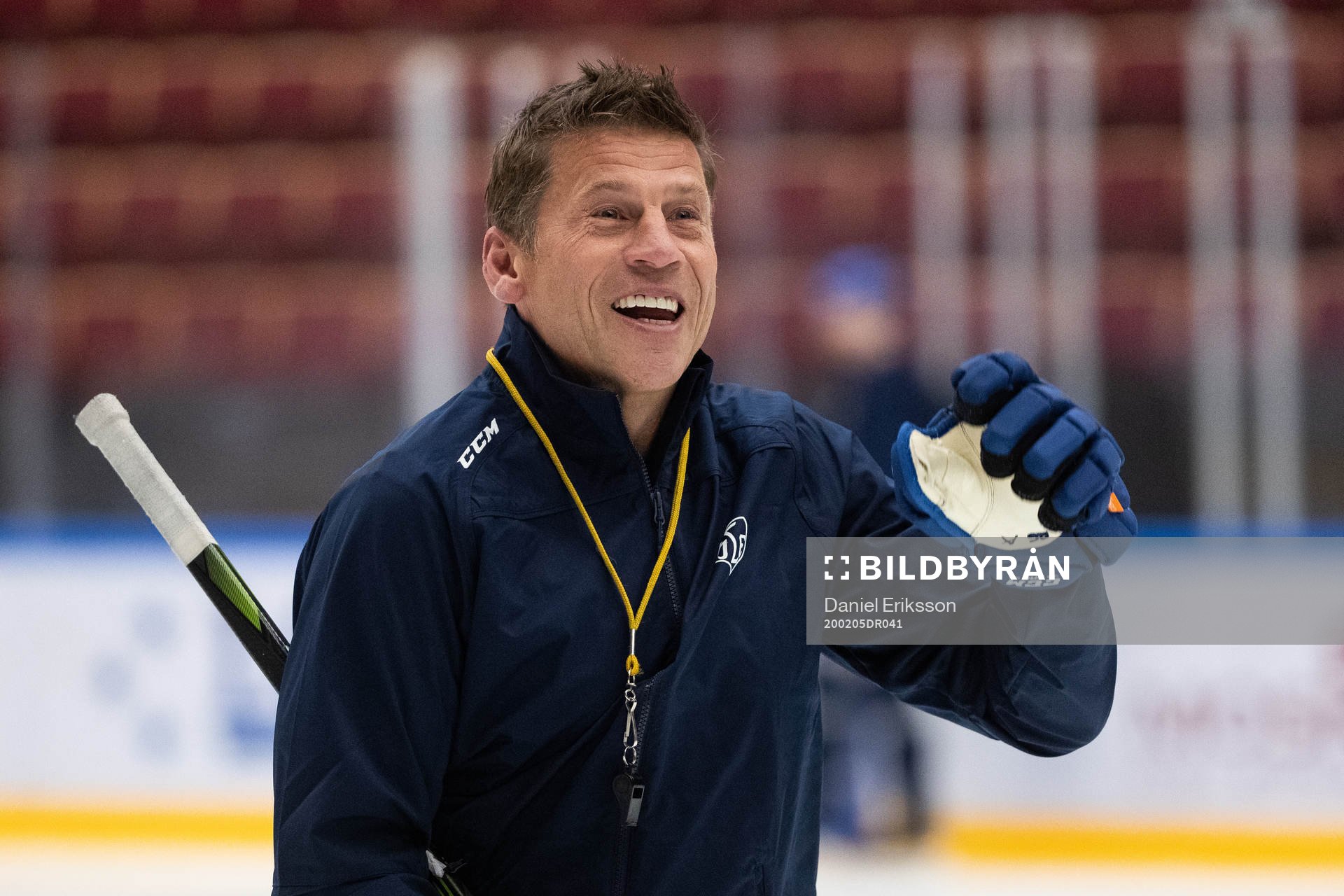 Leksands tränare Ulf Samuelsson