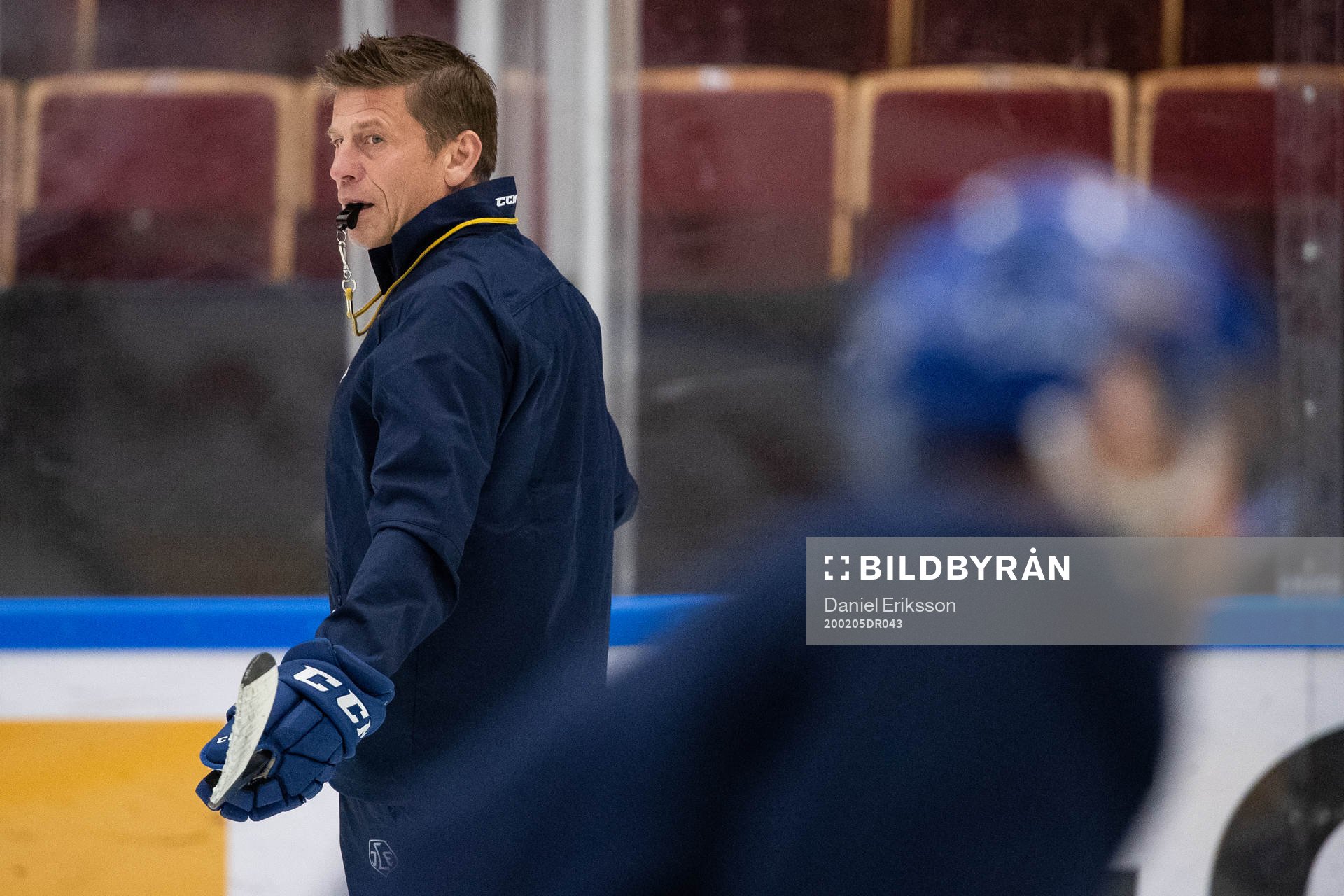 Leksands tränare Ulf Samuelsson