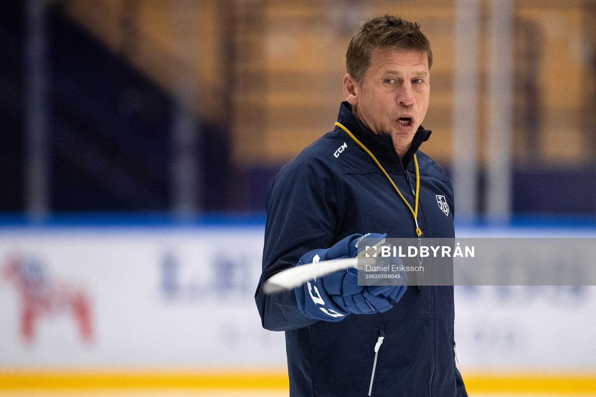 Leksands tränare Ulf Samuelsson