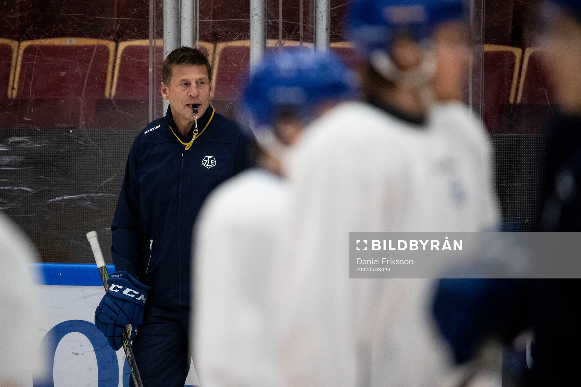 Leksands tränare Ulf Samuelsson