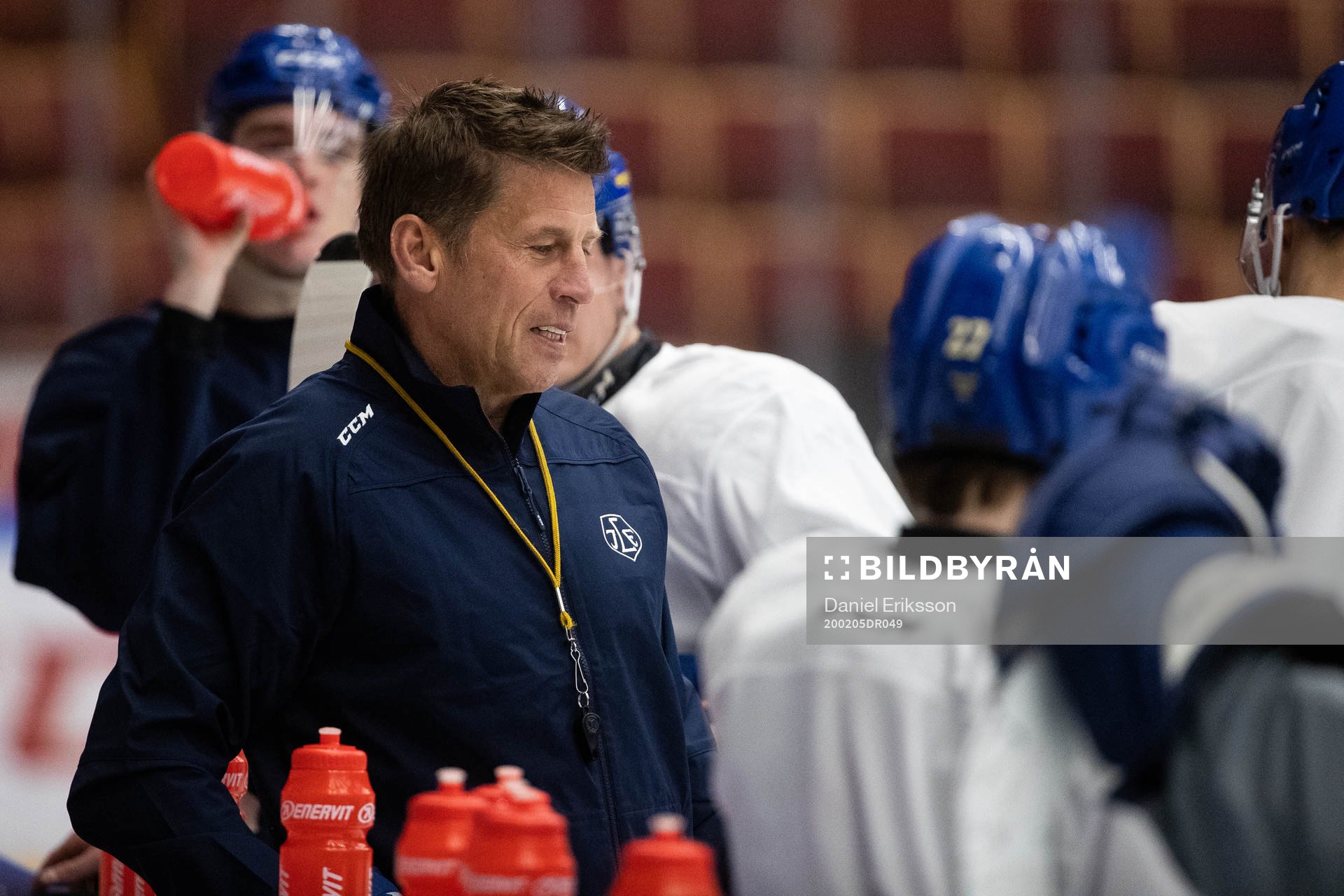 Leksands tränare Ulf Samuelsson