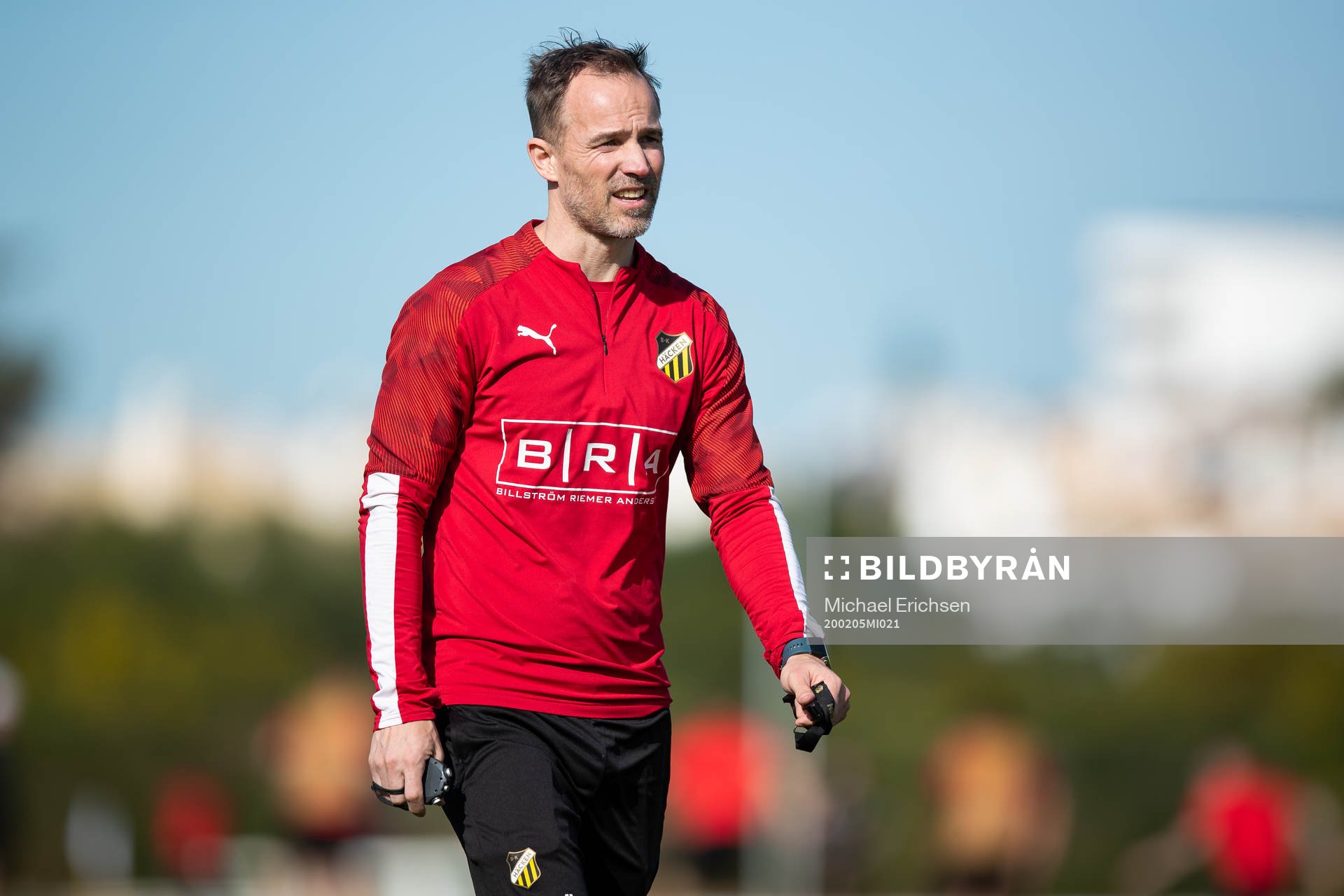 Häckens assisterande tränare Christian Lundström