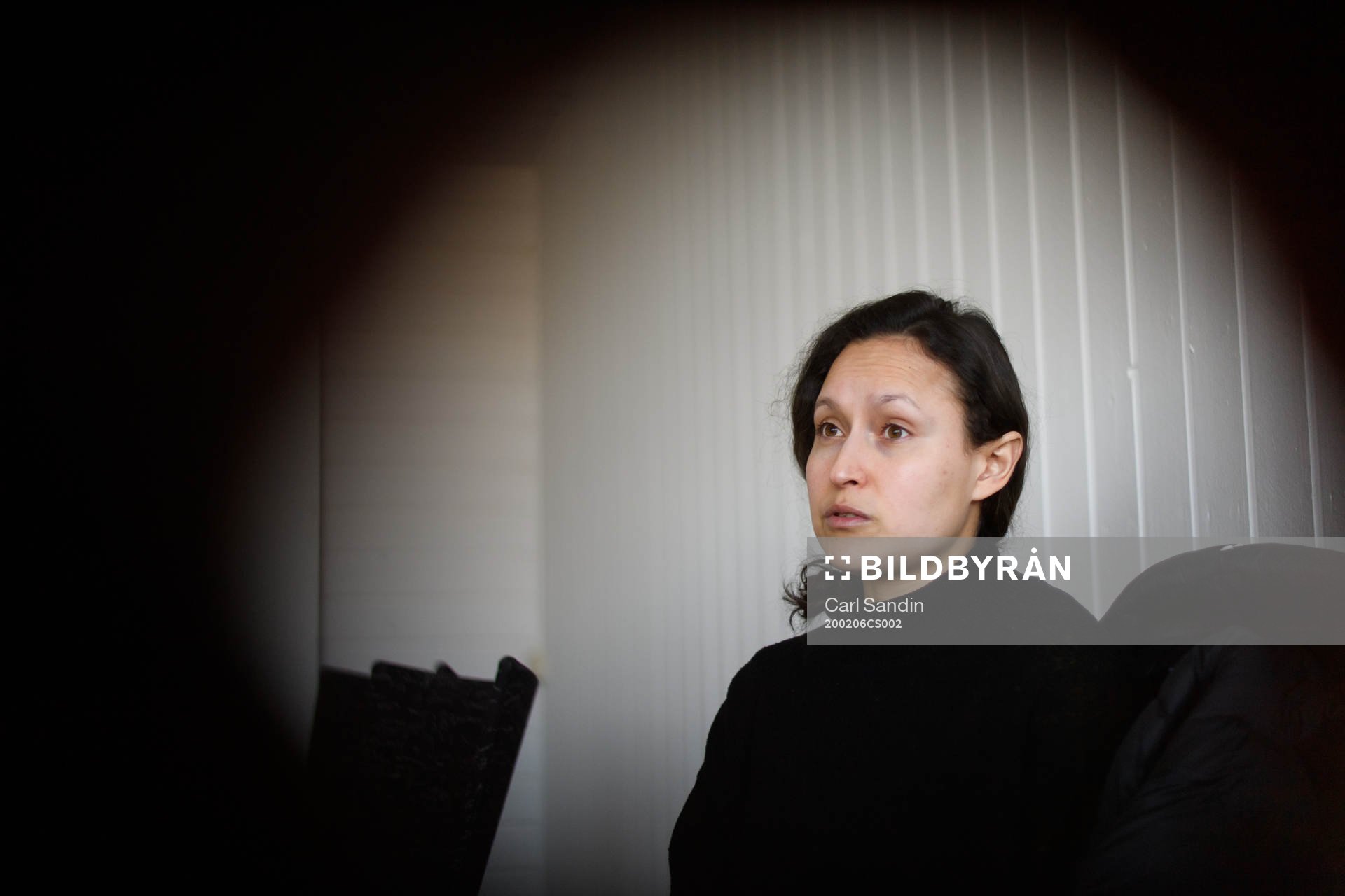 Kopparbergs Göteborgs Catrine Johansson blir intervjuad