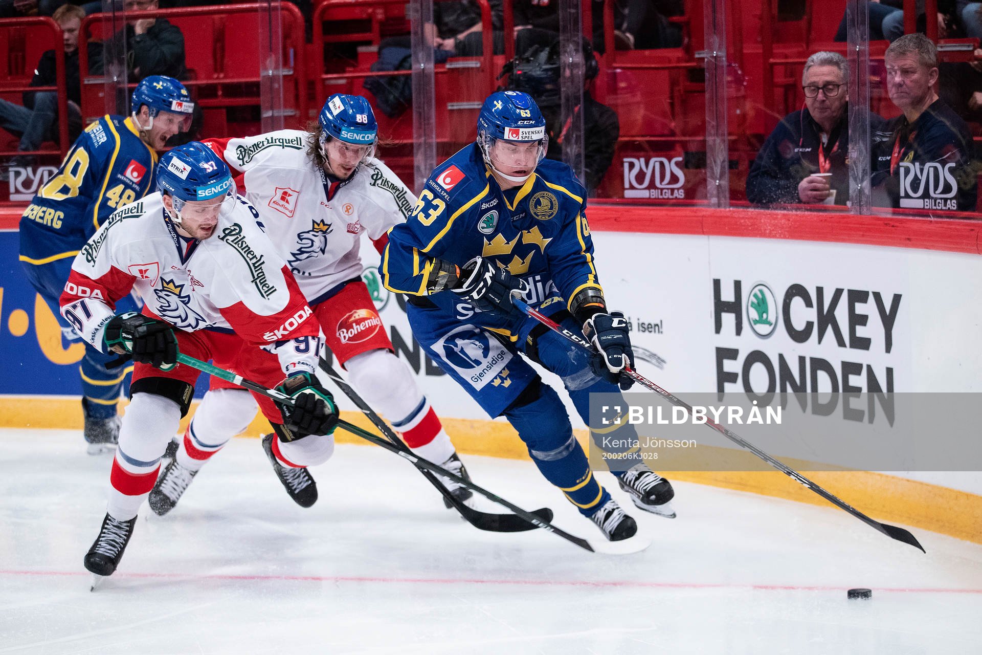 Radim Zohorna of Czech Republic and Fredrik Händemark of