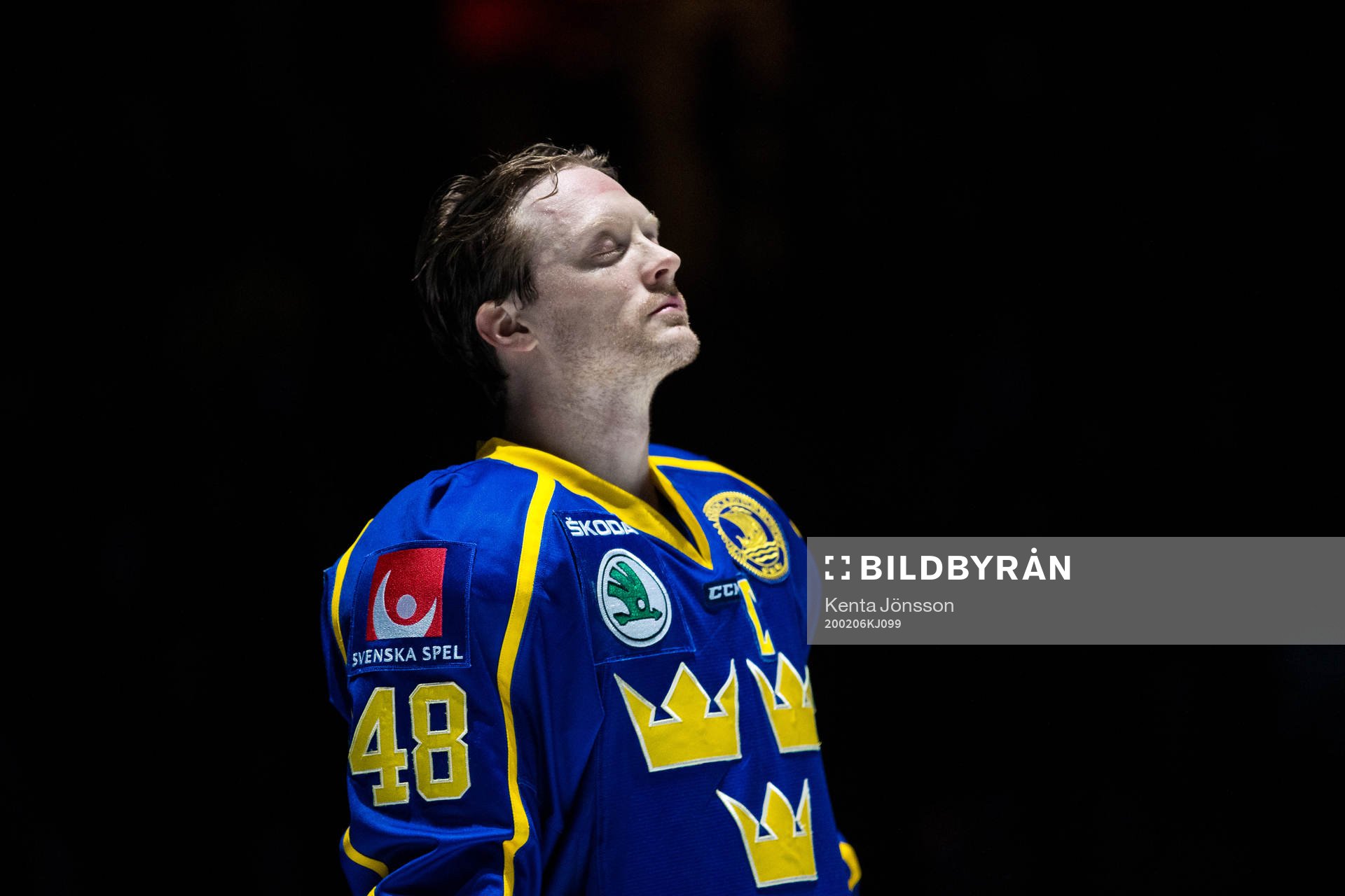 Carl Klingberg of Sweden