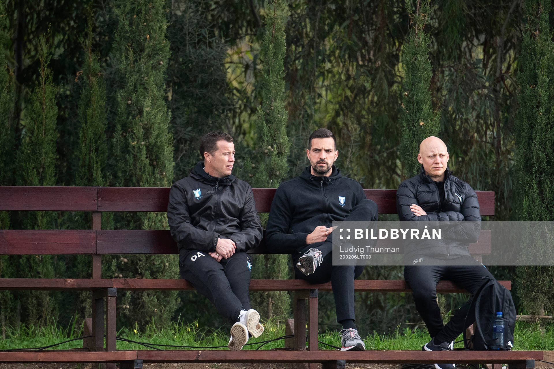 Daniel Andersson, head of sports, goalkeeper Dusan