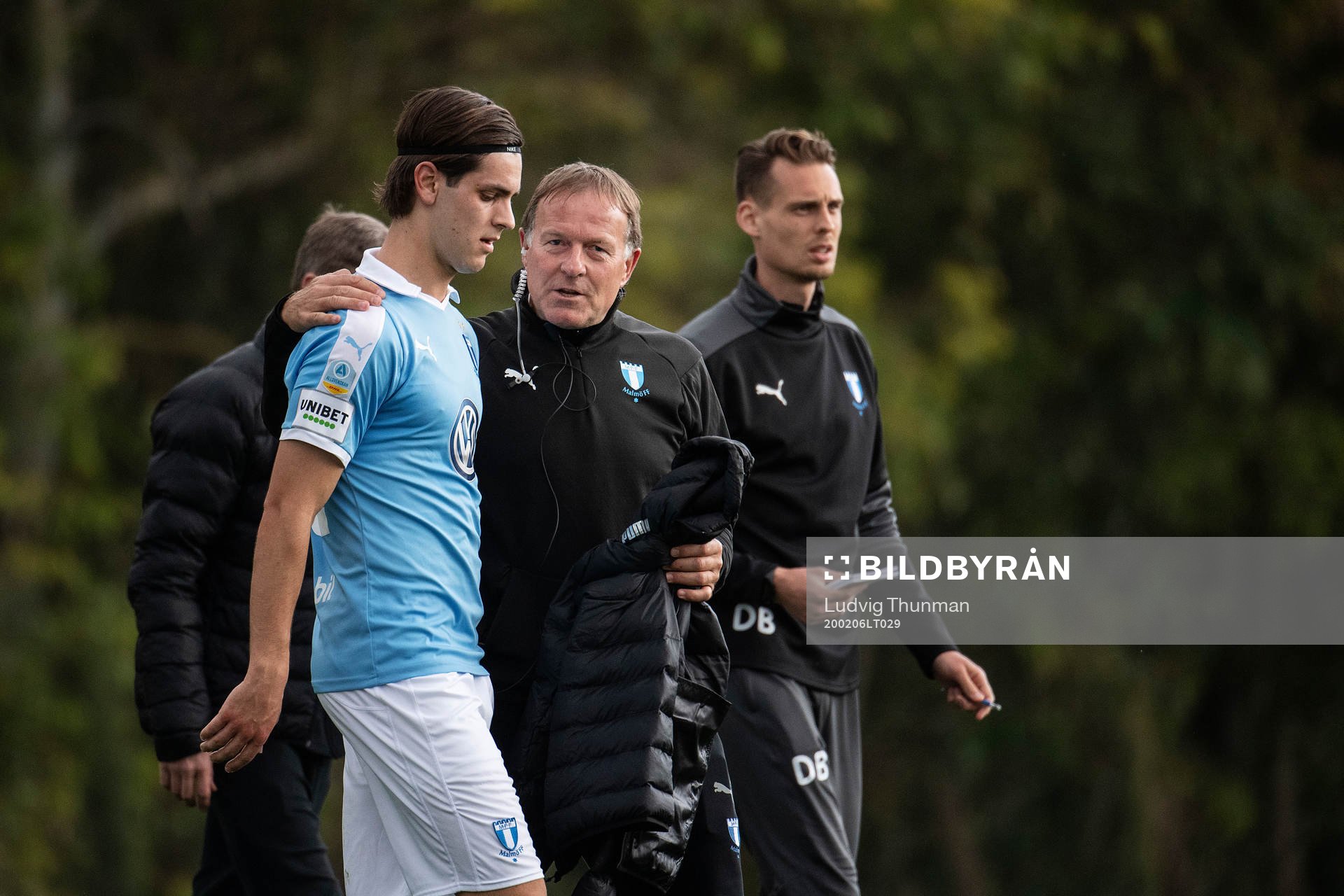 Adi Nalic, Remy Reijnierse, assistant coach and Daniel