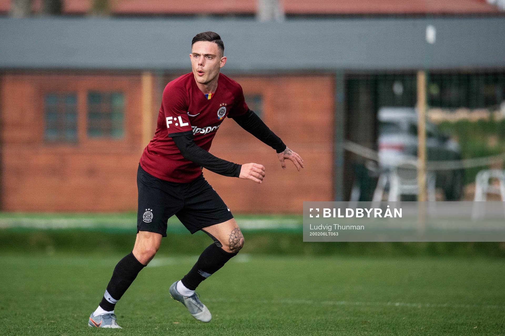 Jens David Moberg Karlsson of Sparta Prauge
