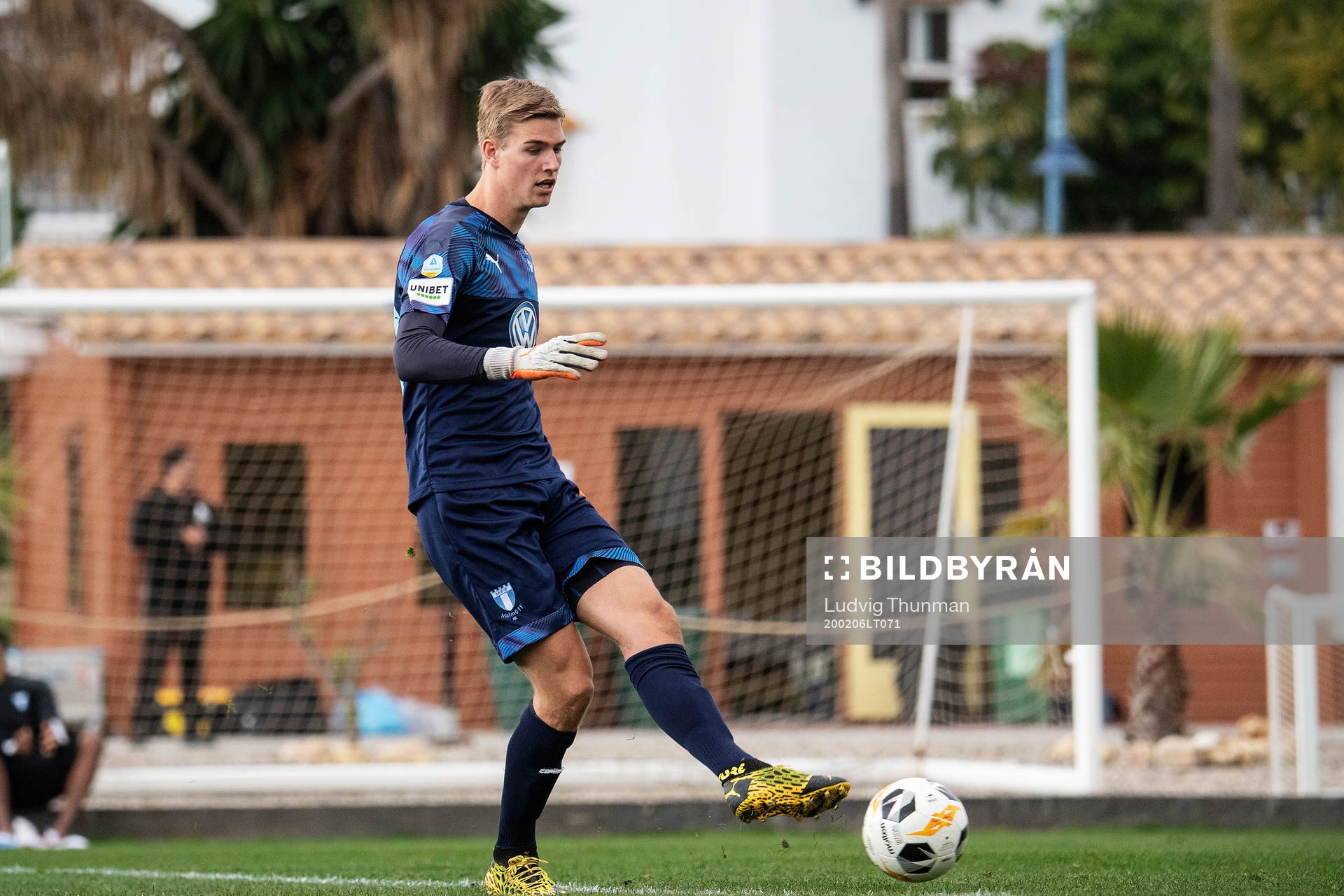 goalkeeper Mathias Nilsson of Malmö FF