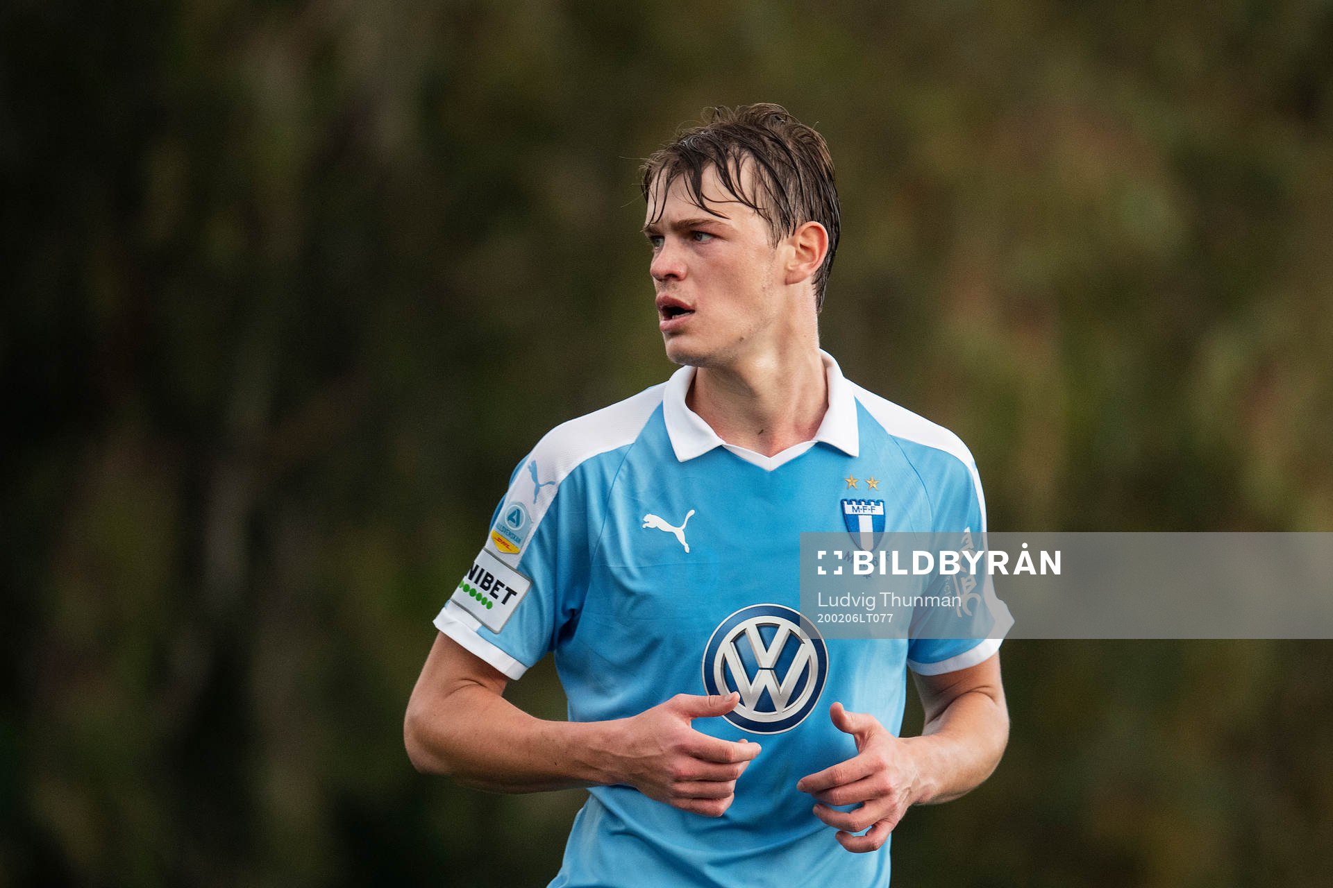 Hugo Andersson of Malmö FF