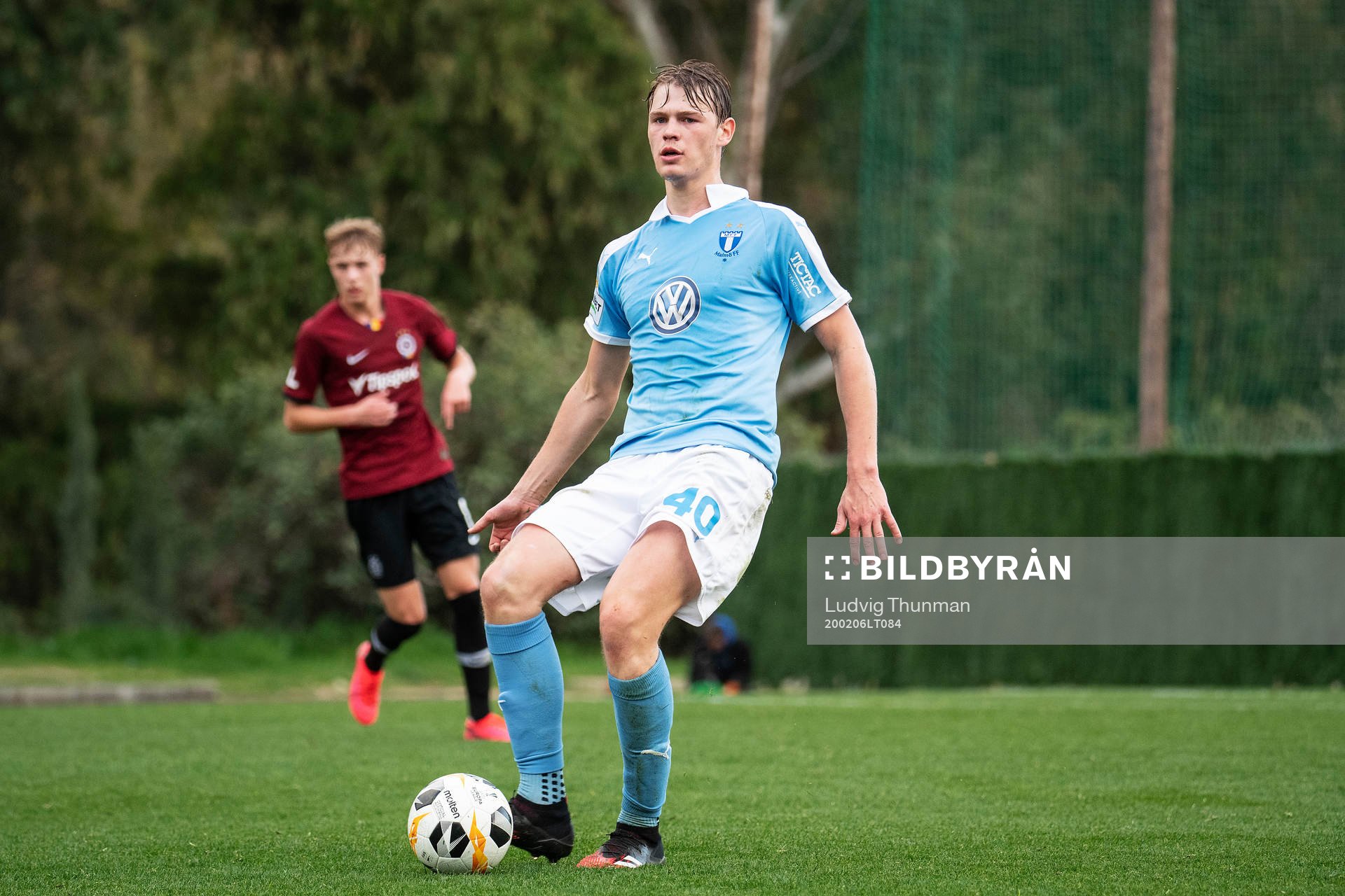 Hugo Andersson of Malmö FF