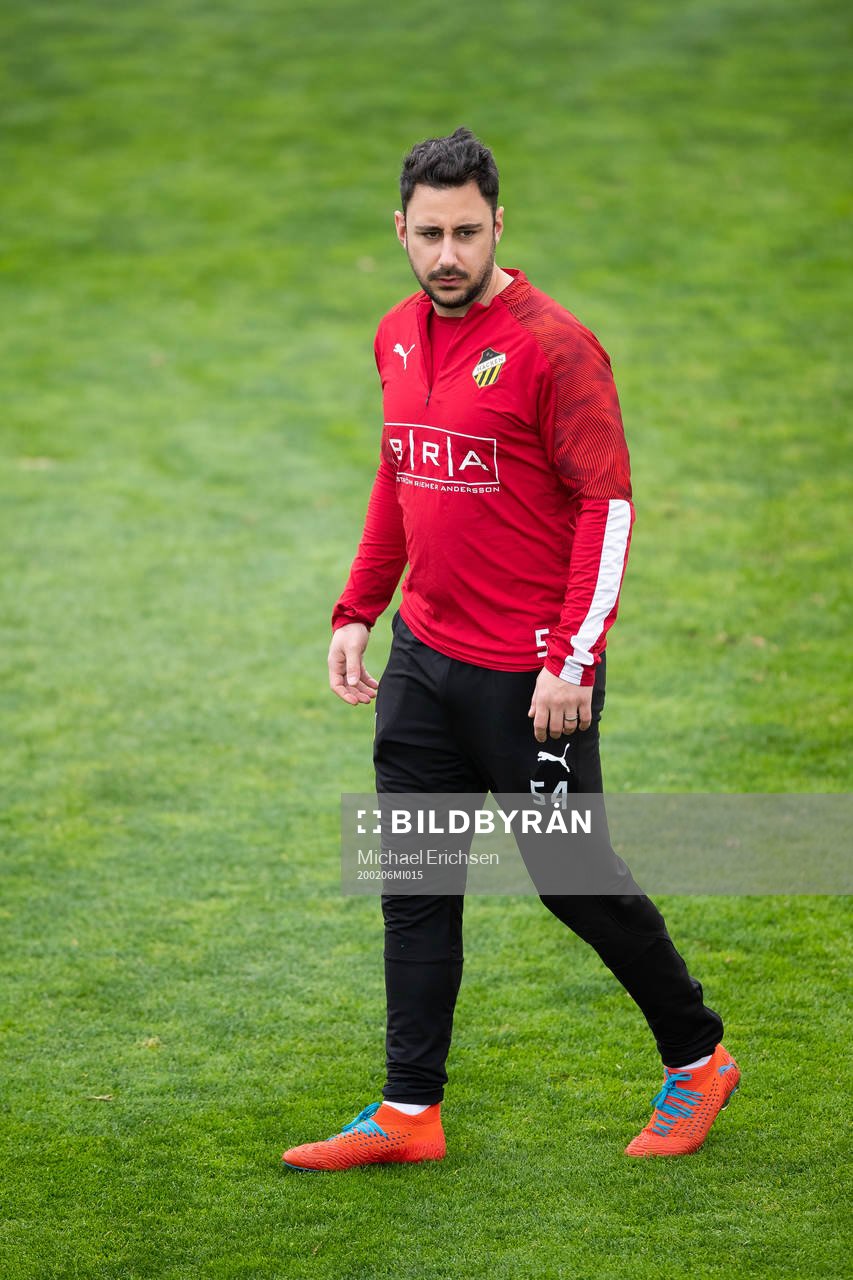 Häckens fysioterapeut Patrik Ghazarian