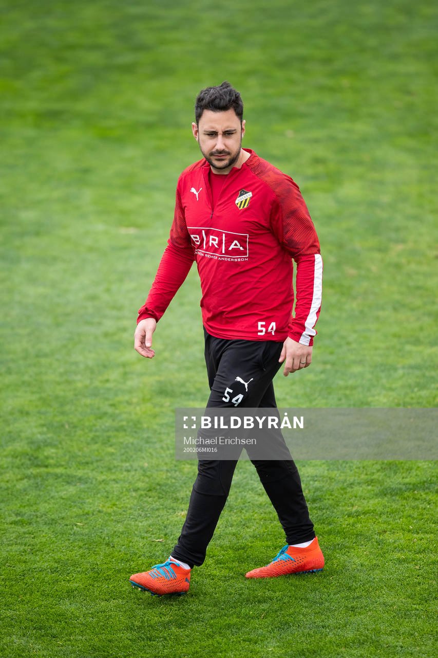 Häckens fysioterapeut Patrik Ghazarian