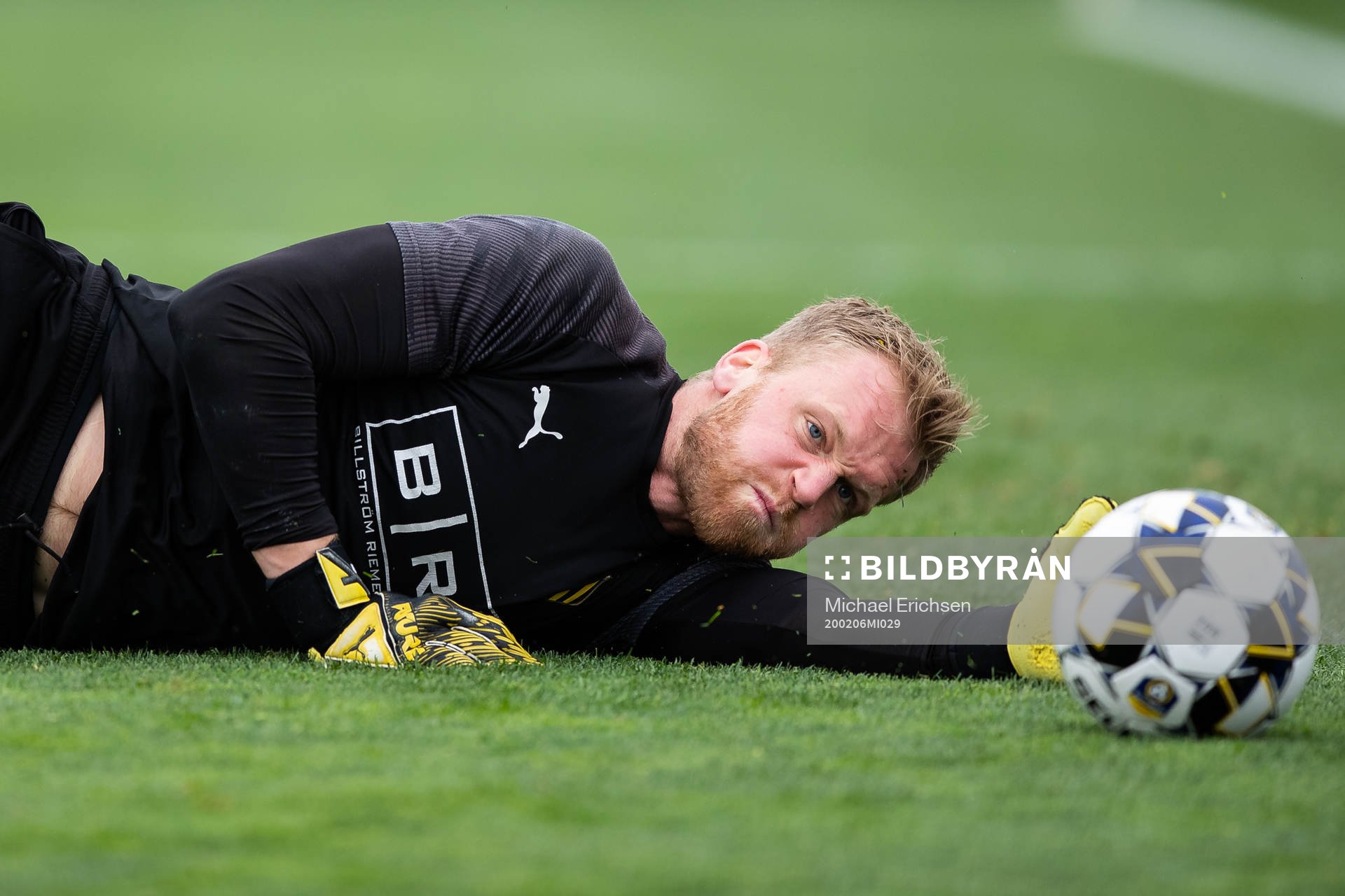 Häckens målvakt Peter Abrahamsson