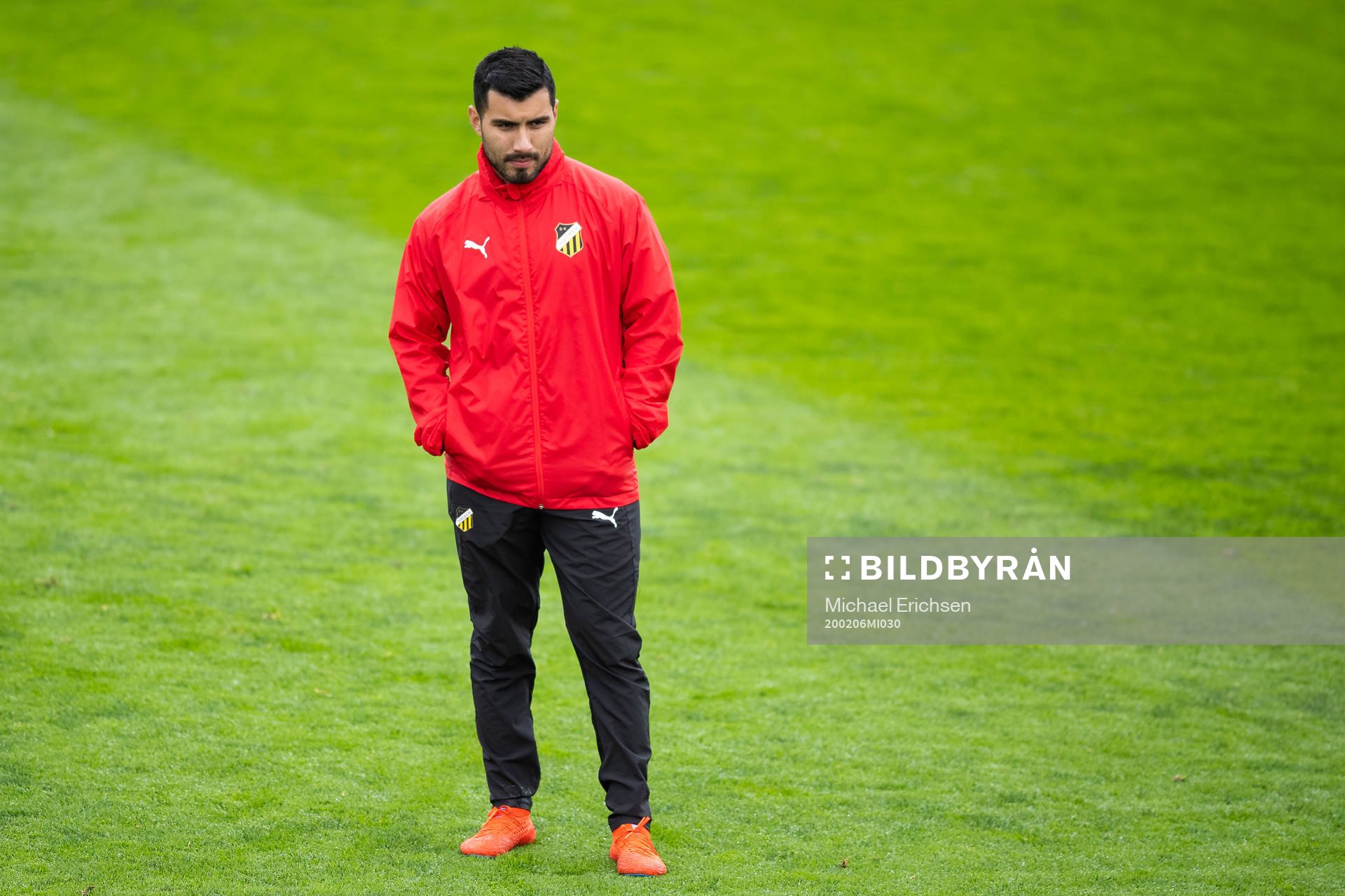 Häckens matchanalytiker Mario Chavez