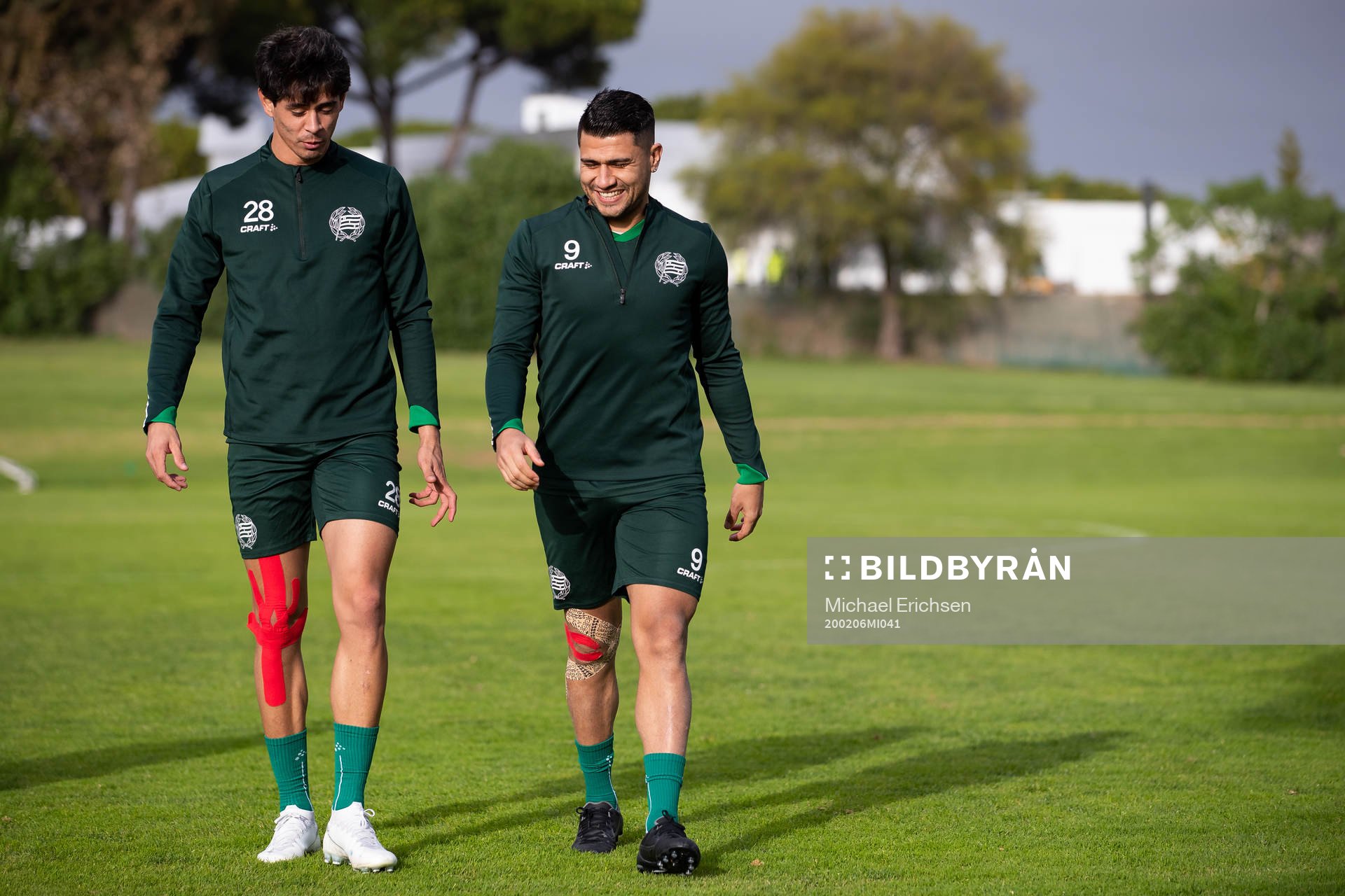 Hammarbys Jean Carlos De Brito och Paulinho