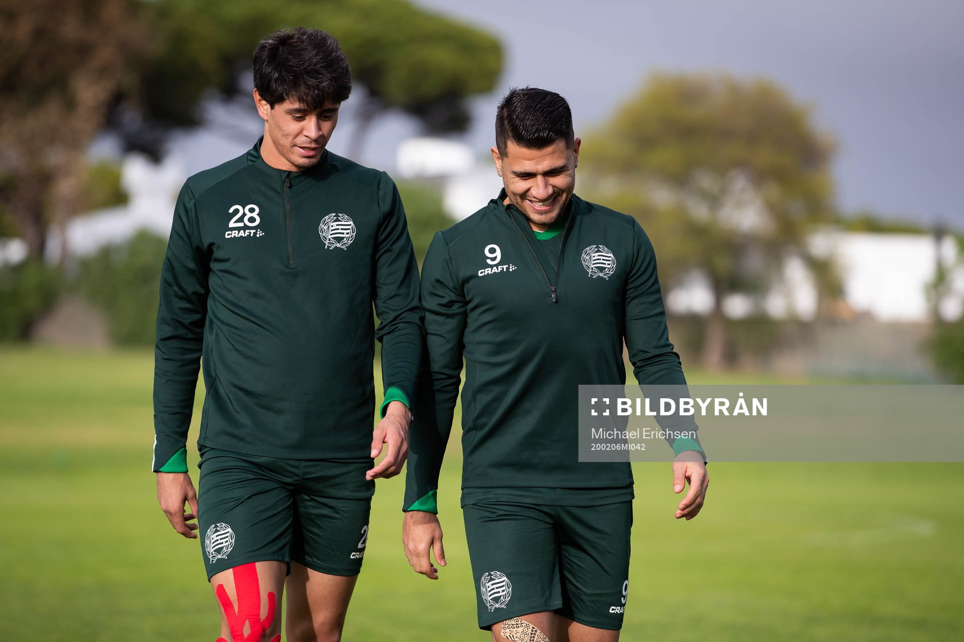 Hammarbys Jean Carlos De Brito och Paulinho