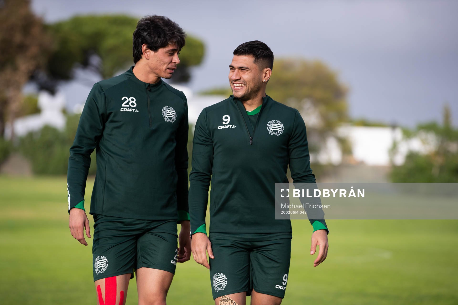 Hammarbys Jean Carlos De Brito och Paulinho