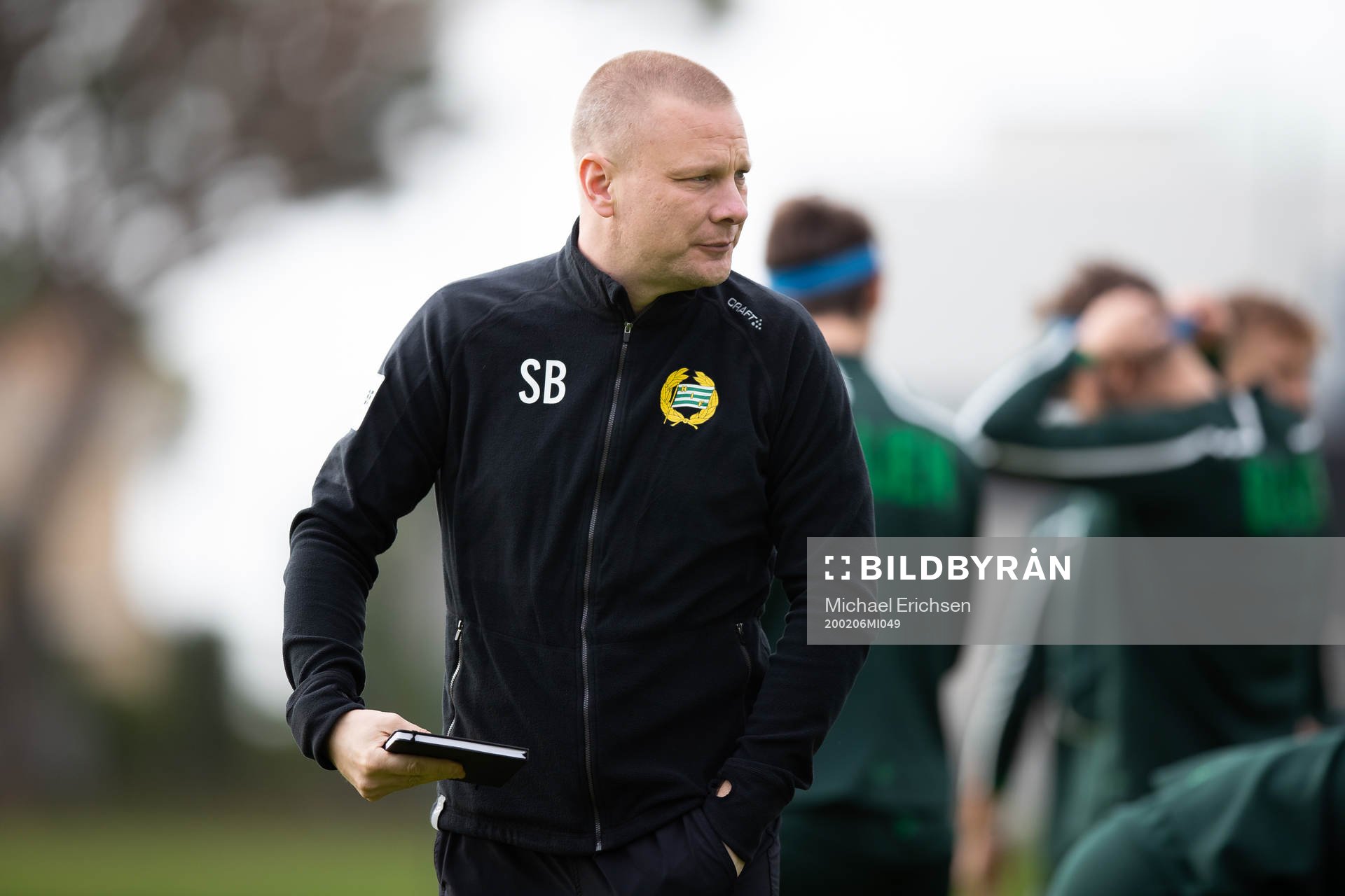 Hammarbys tränare Stefan Billborn