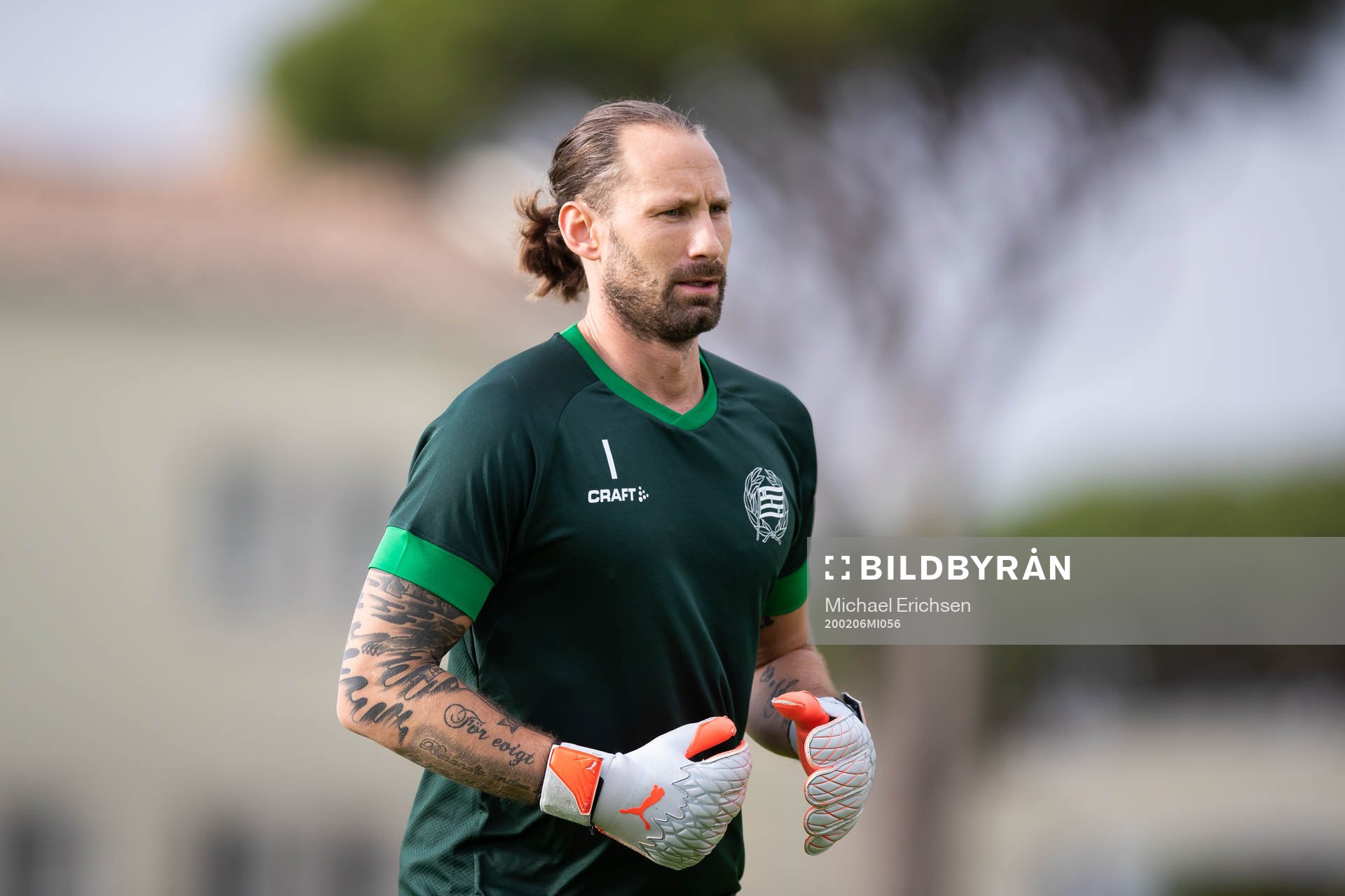 Hammarbys målvakt Johan Wiland