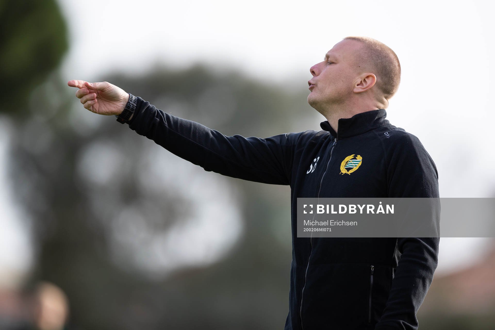 Hammarbys tränare Stefan Billborn