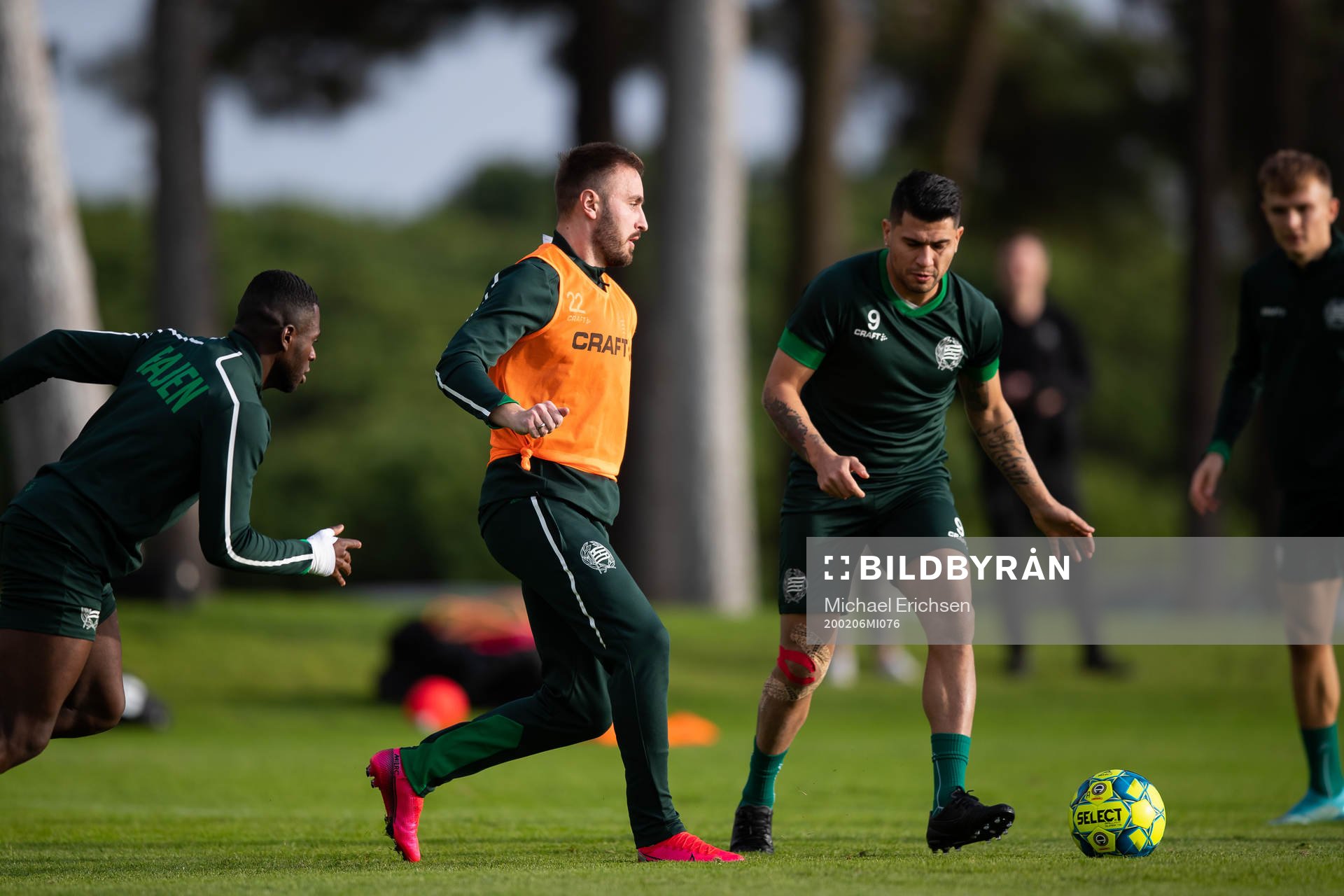 Hammarbys Muamer Tankovic och Paulinho
