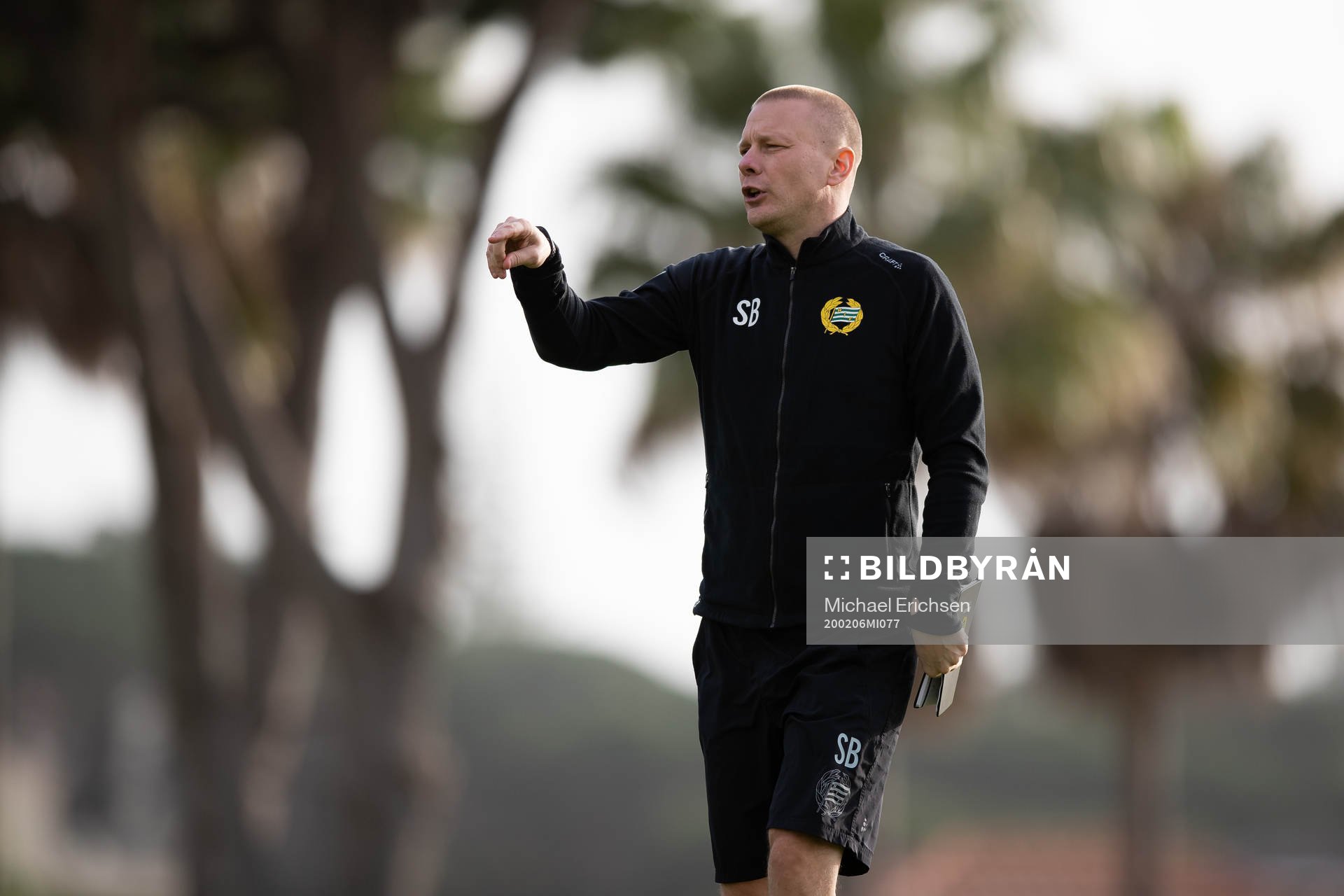 Hammarbys tränare Stefan Billborn