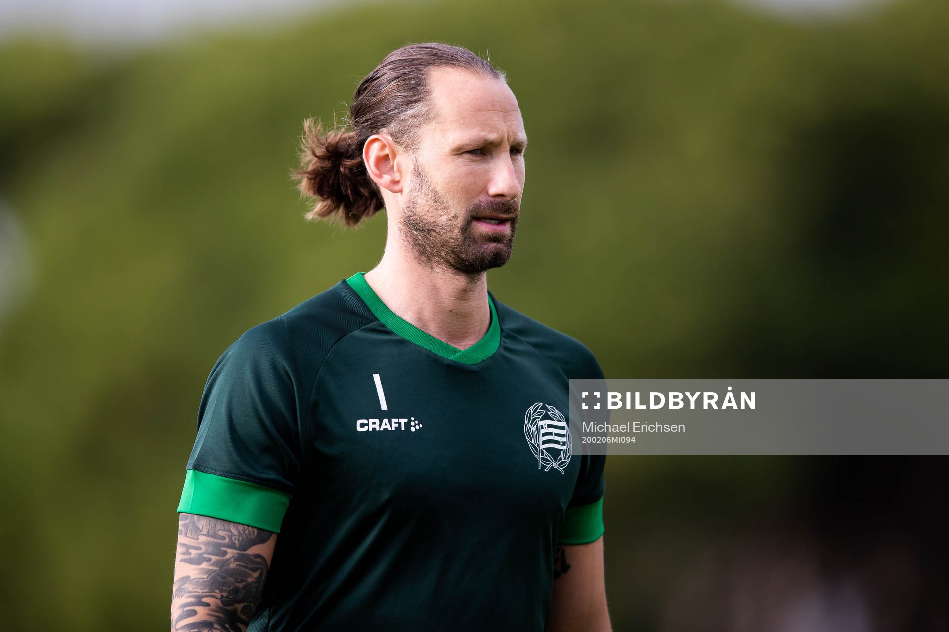 Hammarbys målvakt Johan Wiland